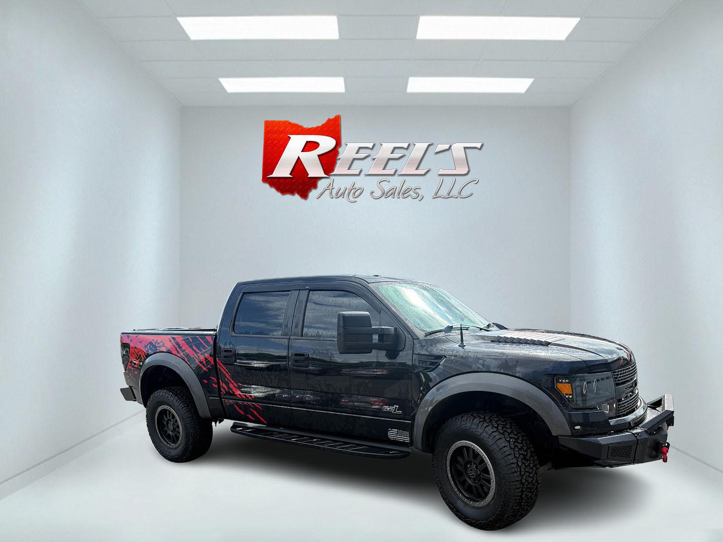 2011 Black /Black Ford F-150 SVT Raptor SuperCrew 5.5-ft. Bed 4WD (1FTFW1R6XBF) with an 6.2L V8 SOHC 16V engine, Automatic transmission, located at 11115 Chardon Rd. , Chardon, OH, 44024, (440) 214-9705, 41.580246, -81.241943 - 2011 Ford SVT Raptor Crew Cab 4WD – Iconic Off-Road Legend with 6.2L V8 Power! This 2011 Ford SVT Raptor Crew Cab 4WD is the original high-performance desert and trail truck that started the Raptor legacy. Powered by the massive 6.2L V8 engine paired with a smooth 6-speed automatic transmission,- Photo#3
