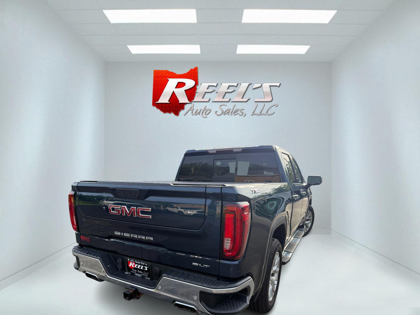 2020 Blue /Black GMC Sierra 1500 SLT Crew Cab Short Box 4WD (3GTU9DED0LG) with an 5.3L V8 OHV 16V engine, Automatic transmission, located at 547 E. Main St., Orwell, OH, 44076, (440) 437-5893, 41.535435, -80.847855 - 2020 GMC Sierra 1500 SLT Crew Cab 4WD – Texas Edition with X31 Off-Road Package and Loaded Luxury Features! This sharp 2020 GMC Sierra 1500 SLT Crew Cab 4WD is a premium, well-equipped truck that combines strong performance, off-road capability, and upscale comfort. Powered by a reliable 5.3L Eco- Photo#27