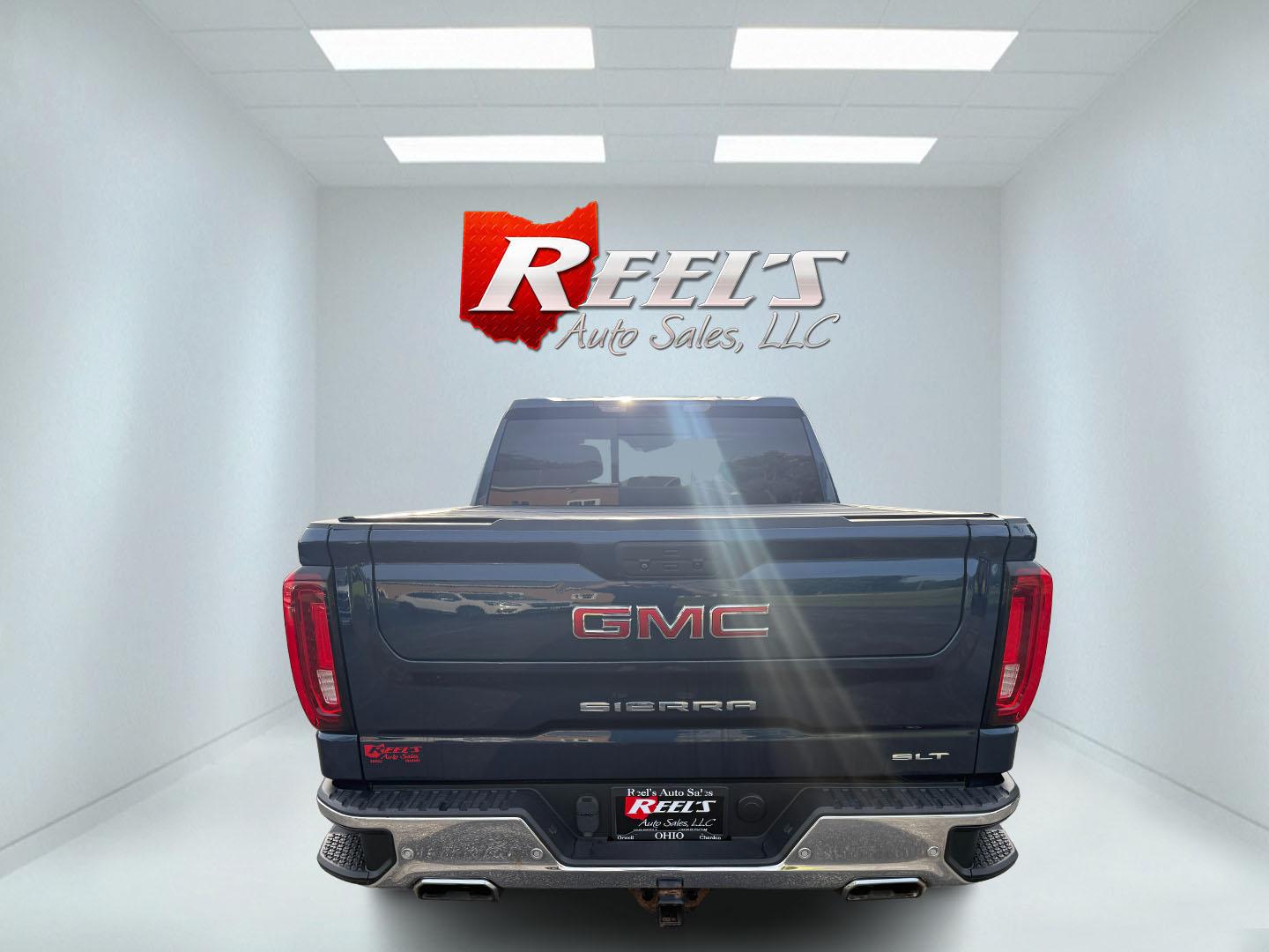 2020 Blue /Black GMC Sierra 1500 SLT Crew Cab Short Box 4WD (3GTU9DED0LG) with an 5.3L V8 OHV 16V engine, Automatic transmission, located at 547 E. Main St., Orwell, OH, 44076, (440) 437-5893, 41.535435, -80.847855 - 2020 GMC Sierra 1500 SLT Crew Cab 4WD – Texas Edition with X31 Off-Road Package and Loaded Luxury Features! This sharp 2020 GMC Sierra 1500 SLT Crew Cab 4WD is a premium, well-equipped truck that combines strong performance, off-road capability, and upscale comfort. Powered by a reliable 5.3L Eco- Photo#28