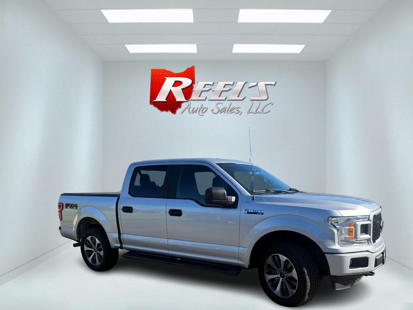 2019 Silver /Black Ford F-150 STX SuperCrew 5.5-ft. Bed 4WD (1FTEW1EP1KF) with an 2.7L V6 DOHC 24V TWIN TURBO engine, Automatic transmission, located at 11115 Chardon Rd. , Chardon, OH, 44024, (440) 214-9705, 41.580246, -81.241943 - 2019 Ford F-150 STX Crew Cab 4WD – Twin-Turbo Power with FX4 Off-Road Package and Strong Towing! This 2019 Ford F-150 STX Crew Cab 4WD is a sharp, capable truck that combines modern performance with real work-ready features. Powered by the responsive 2.7L Twin-Turbo EcoBoost V6 engine paired with- Photo#3