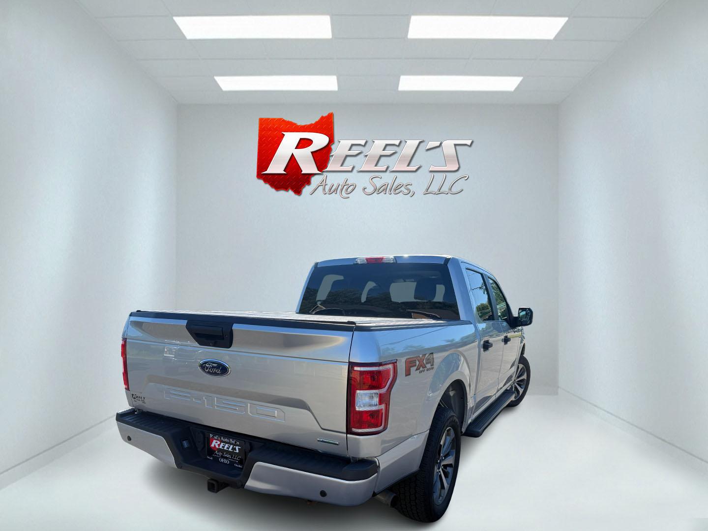 2019 Silver /Black Ford F-150 STX SuperCrew 5.5-ft. Bed 4WD (1FTEW1EP1KF) with an 2.7L V6 DOHC 24V TWIN TURBO engine, Automatic transmission, located at 11115 Chardon Rd. , Chardon, OH, 44024, (440) 214-9705, 41.580246, -81.241943 - 2019 Ford F-150 STX Crew Cab 4WD – Twin-Turbo Power with FX4 Off-Road Package and Strong Towing! This 2019 Ford F-150 STX Crew Cab 4WD is a sharp, capable truck that combines modern performance with real work-ready features. Powered by the responsive 2.7L Twin-Turbo EcoBoost V6 engine paired with- Photo#27