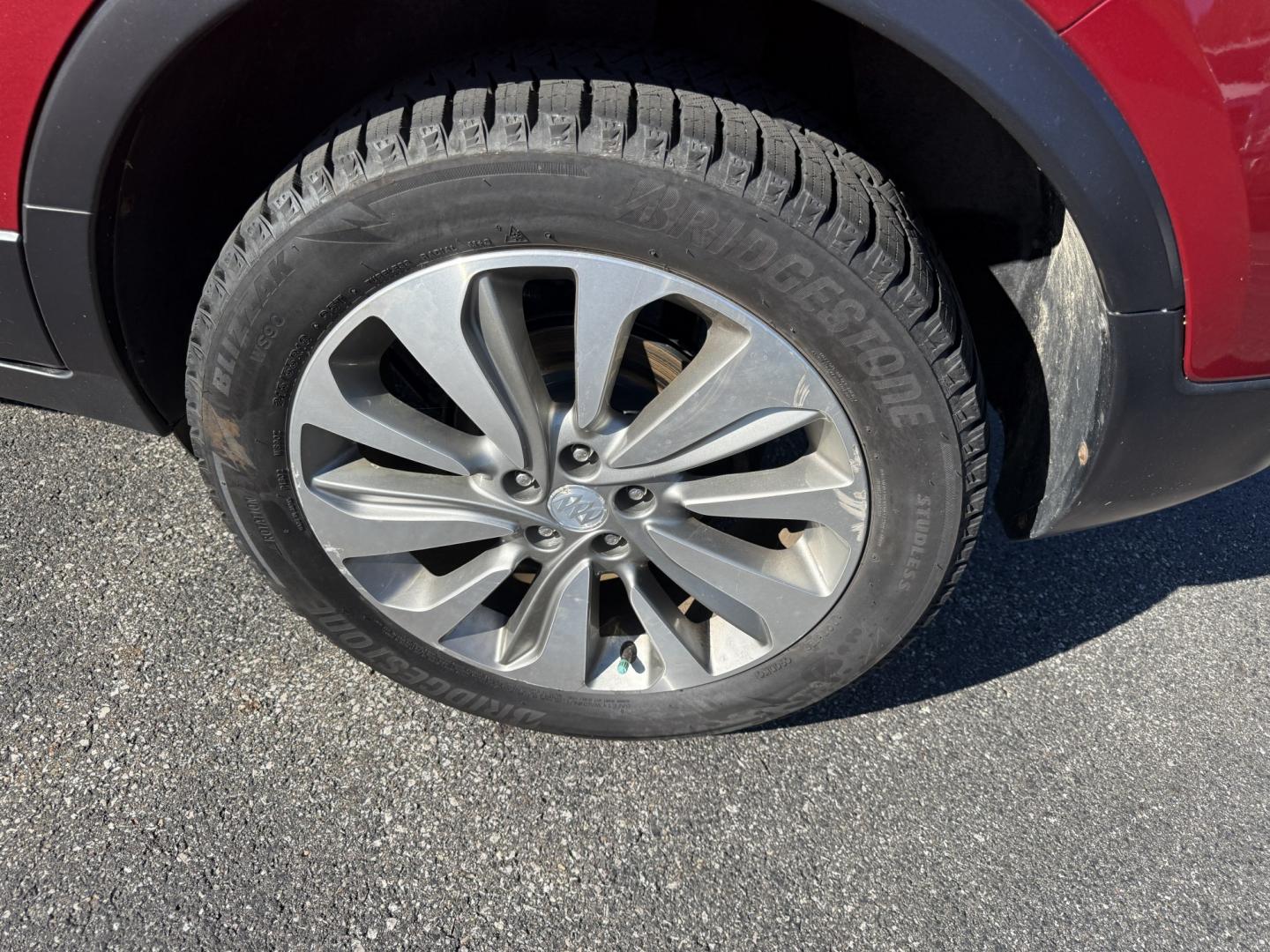 2017 Red /Black Buick Encore Essence FWD (KL4CJCSBXHB) with an 1.4L I4 DOHC 16V TURBO engine, Automatic transmission, located at 11115 Chardon Rd. , Chardon, OH, 44024, (440) 214-9705, 41.580246, -81.241943 - 2017 Buick Encore Essence FWD – Premium Compact Luxury with Leather, Heated Steering Wheel, and Excellent Efficiency! This sharp 2017 Buick Encore Essence FWD is a well-equipped upscale crossover that delivers a quiet, comfortable ride with modern features and strong fuel economy. Powered by a pe- Photo#31