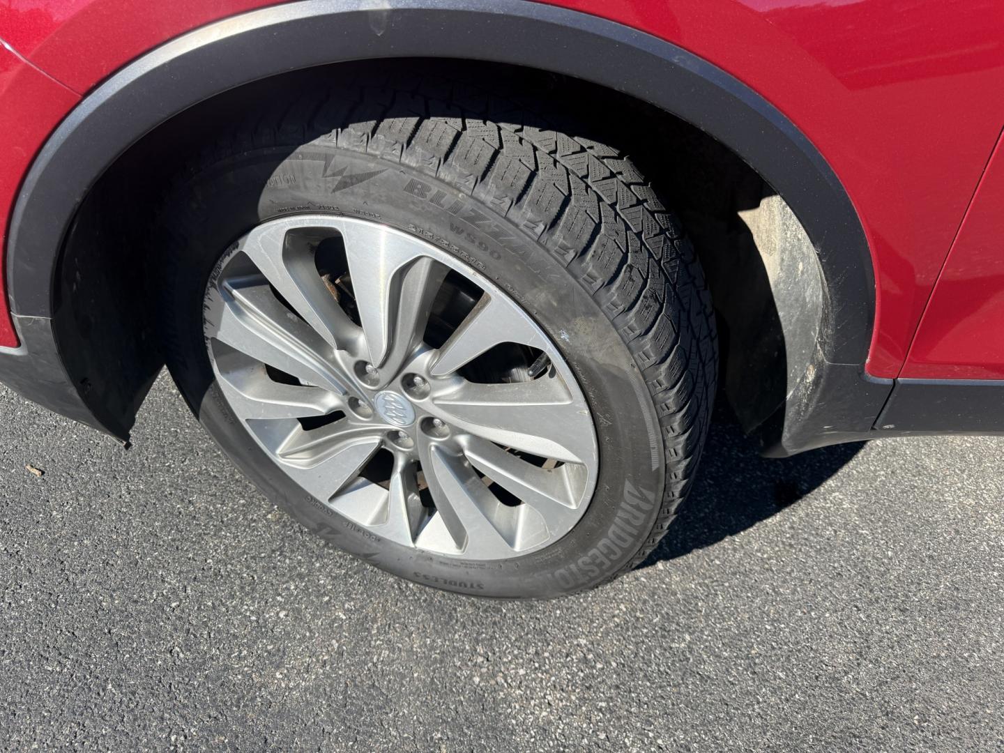 2017 Red /Black Buick Encore Essence FWD (KL4CJCSBXHB) with an 1.4L I4 DOHC 16V TURBO engine, Automatic transmission, located at 11115 Chardon Rd. , Chardon, OH, 44024, (440) 214-9705, 41.580246, -81.241943 - 2017 Buick Encore Essence FWD – Premium Compact Luxury with Leather, Heated Steering Wheel, and Excellent Efficiency! This sharp 2017 Buick Encore Essence FWD is a well-equipped upscale crossover that delivers a quiet, comfortable ride with modern features and strong fuel economy. Powered by a pe- Photo#33