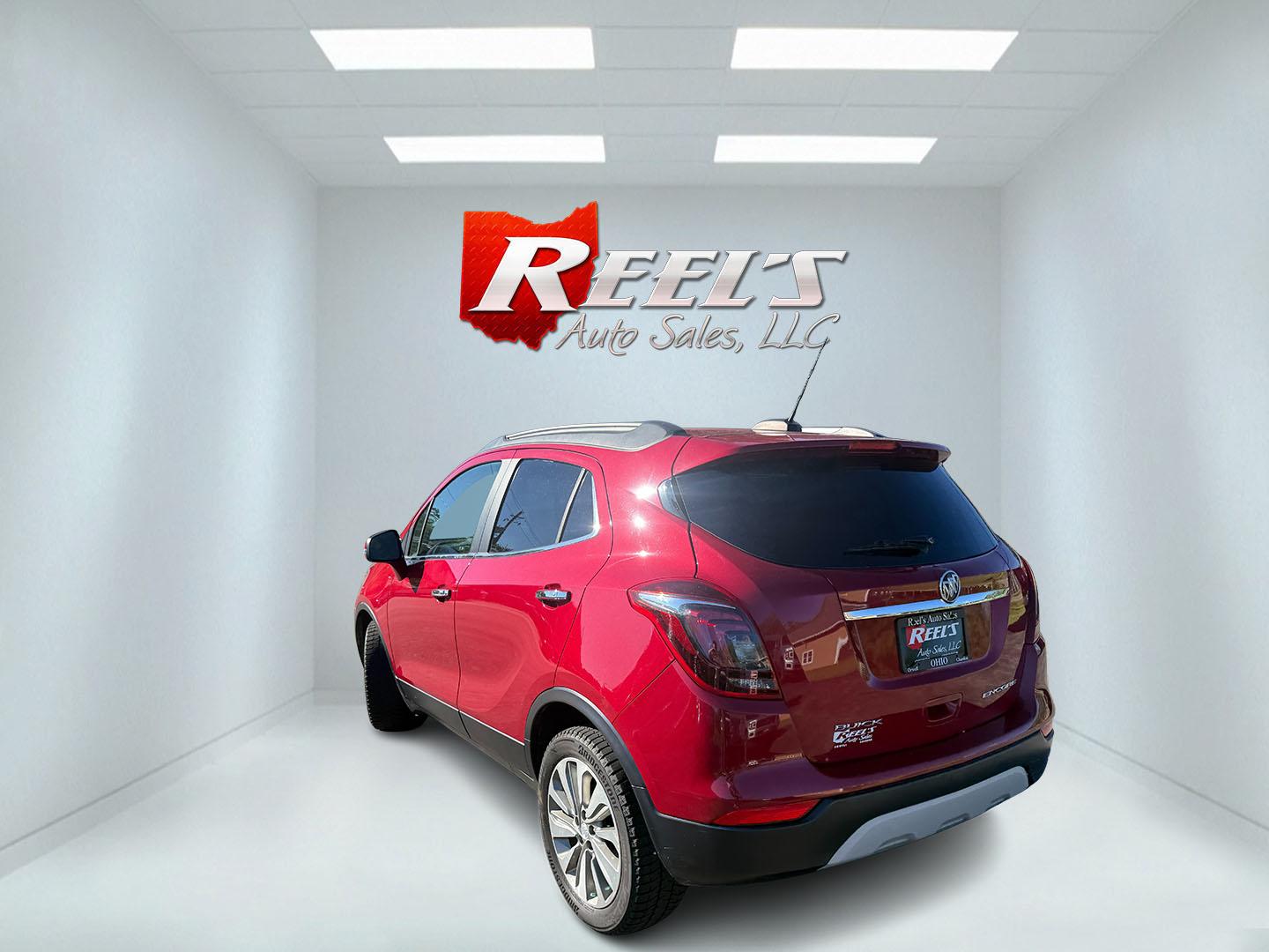2017 Red /Black Buick Encore Essence FWD (KL4CJCSBXHB) with an 1.4L I4 DOHC 16V TURBO engine, Automatic transmission, located at 11115 Chardon Rd. , Chardon, OH, 44024, (440) 214-9705, 41.580246, -81.241943 - 2017 Buick Encore Essence FWD – Premium Compact Luxury with Leather, Heated Steering Wheel, and Excellent Efficiency! This sharp 2017 Buick Encore Essence FWD is a well-equipped upscale crossover that delivers a quiet, comfortable ride with modern features and strong fuel economy. Powered by a pe- Photo#29