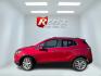 2017 Red /Black Buick Encore Essence FWD (KL4CJCSBXHB) with an 1.4L I4 DOHC 16V TURBO engine, Automatic transmission, located at 11115 Chardon Rd. , Chardon, OH, 44024, (440) 214-9705, 41.580246, -81.241943 - 2017 Buick Encore Essence FWD – Premium Compact Luxury with Leather, Heated Steering Wheel, and Excellent Efficiency! This sharp 2017 Buick Encore Essence FWD is a well-equipped upscale crossover that delivers a quiet, comfortable ride with modern features and strong fuel economy. Powered by a pe- Photo#32