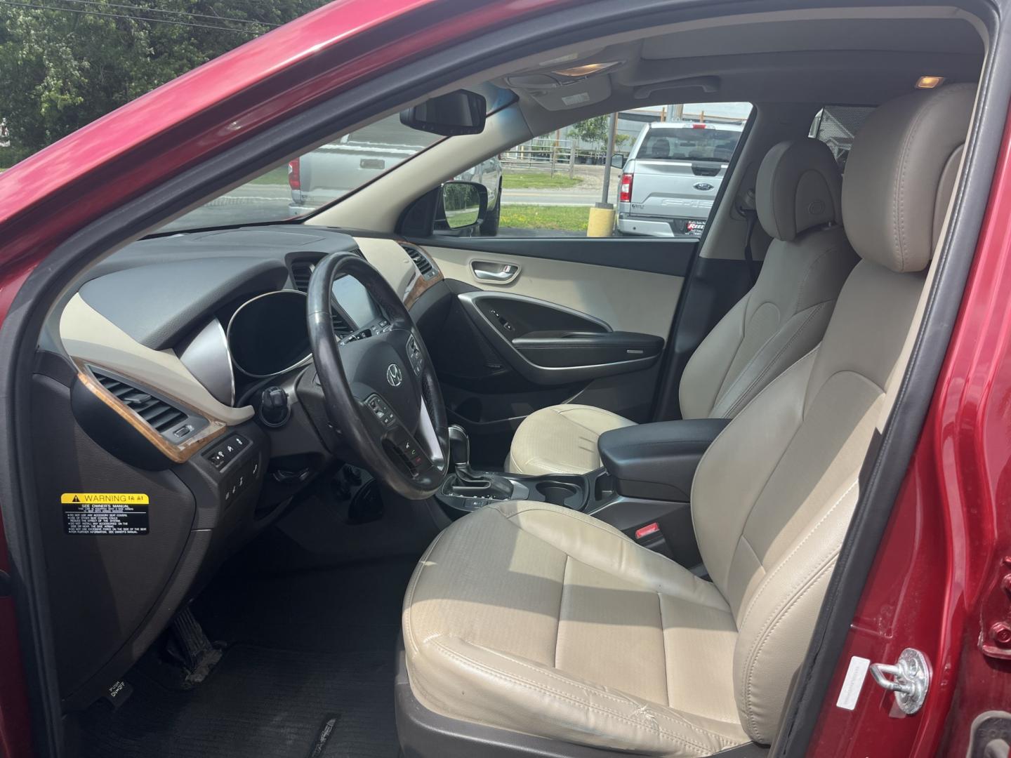 2016 Red /Beige Hyundai Santa Fe Sport 2.4 AWD (5XYZUDLB6GG) with an 2.4L I4 DOHC 16V engine, Automatic transmission, located at 547 E. Main St., Orwell, OH, 44076, (440) 437-5893, 41.535435, -80.847855 - 2016 Hyundai Santa Fe Sport Popular AWD – Loaded with Leather, Luxury Features, and All-Weather Capability! This 2016 Hyundai Santa Fe Sport Popular AWD is a well-equipped midsize SUV that offers the perfect blend of comfort, technology, and confident performance. Powered by a smooth 2.4L GDI I4- Photo#17