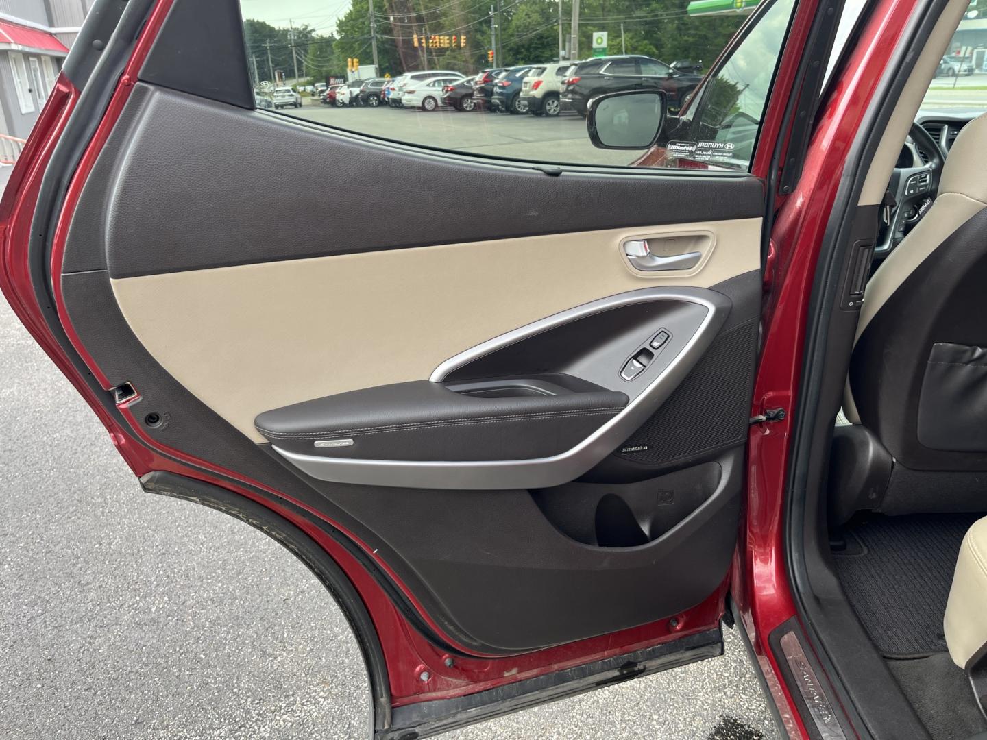 2016 Red /Beige Hyundai Santa Fe Sport 2.4 AWD (5XYZUDLB6GG) with an 2.4L I4 DOHC 16V engine, Automatic transmission, located at 547 E. Main St., Orwell, OH, 44076, (440) 437-5893, 41.535435, -80.847855 - 2016 Hyundai Santa Fe Sport Popular AWD – Loaded with Leather, Luxury Features, and All-Weather Capability! This 2016 Hyundai Santa Fe Sport Popular AWD is a well-equipped midsize SUV that offers the perfect blend of comfort, technology, and confident performance. Powered by a smooth 2.4L GDI I4- Photo#28