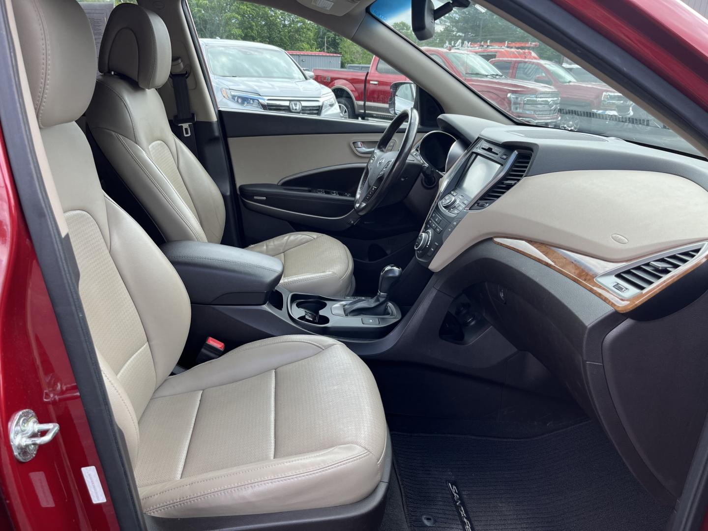2016 Red /Beige Hyundai Santa Fe Sport 2.4 AWD (5XYZUDLB6GG) with an 2.4L I4 DOHC 16V engine, Automatic transmission, located at 547 E. Main St., Orwell, OH, 44076, (440) 437-5893, 41.535435, -80.847855 - 2016 Hyundai Santa Fe Sport Popular AWD – Loaded with Leather, Luxury Features, and All-Weather Capability! This 2016 Hyundai Santa Fe Sport Popular AWD is a well-equipped midsize SUV that offers the perfect blend of comfort, technology, and confident performance. Powered by a smooth 2.4L GDI I4- Photo#34