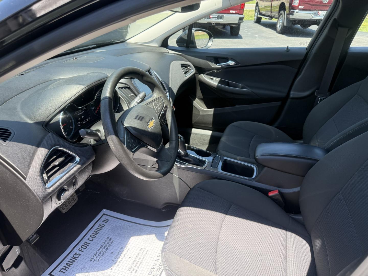 2018 Black /Black Chevrolet Cruze LT Auto (1G1BE5SM2J7) with an 1.4L I4 DOHC 16V TURBO engine, Automatic transmission, located at 547 E. Main St., Orwell, OH, 44076, (440) 437-5893, 41.535435, -80.847855 - 2018 Chevrolet Cruze LT – Turbo Efficiency, Modern Tech, and Outstanding Fuel Economy! This clean 2018 Chevrolet Cruze LT is a sharp, fuel-efficient compact sedan that delivers great performance without sacrificing savings at the pump. Powered by a responsive 1.4L Turbocharged EcoTec engine paire- Photo#5