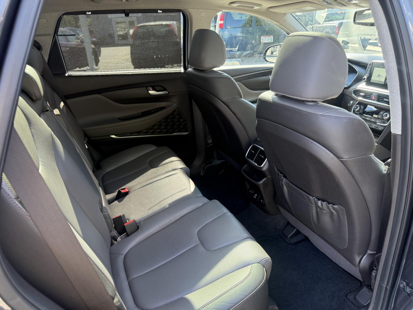 2020 Gray /Gray Hyundai Santa Fe Limited 2.4 AWD (5NMS5CAD6LH) with an 2.4L I4 DOHC 16V engine, Automatic transmission, located at 547 E. Main St., Orwell, OH, 44076, (440) 437-5893, 41.535435, -80.847855 - 2020 Hyundai Santa Fe Limited AWD – Top-Tier Luxury with Leather, Panoramic Moonroof, and Premium Infinity Sound! This 2020 Hyundai Santa Fe Limited AWD is a loaded midsize SUV that offers premium comfort, advanced technology, and confident all-weather performance. Powered by a smooth 2.4L I4 GDI- Photo#46