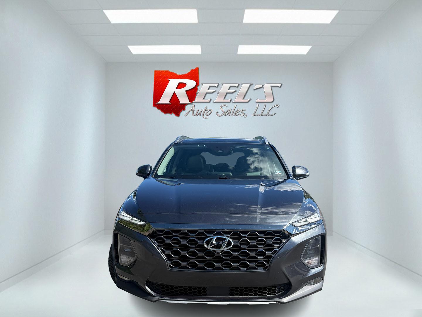 2020 Gray /Gray Hyundai Santa Fe Limited 2.4 AWD (5NMS5CAD6LH) with an 2.4L I4 DOHC 16V engine, Automatic transmission, located at 547 E. Main St., Orwell, OH, 44076, (440) 437-5893, 41.535435, -80.847855 - 2020 Hyundai Santa Fe Limited AWD – Top-Tier Luxury with Leather, Panoramic Moonroof, and Premium Infinity Sound! This 2020 Hyundai Santa Fe Limited AWD is a loaded midsize SUV that offers premium comfort, advanced technology, and confident all-weather performance. Powered by a smooth 2.4L I4 GDI- Photo#1