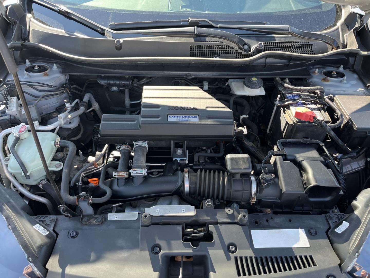 2017 Silver /Gray Honda CR-V EX AWD (2HKRW2H52HH) with an 1.5L I4 DOHC 16V TURBO engine, Automatic transmission, located at 11115 Chardon Rd. , Chardon, OH, 44024, (440) 214-9705, 41.580246, -81.241943- Photo#13