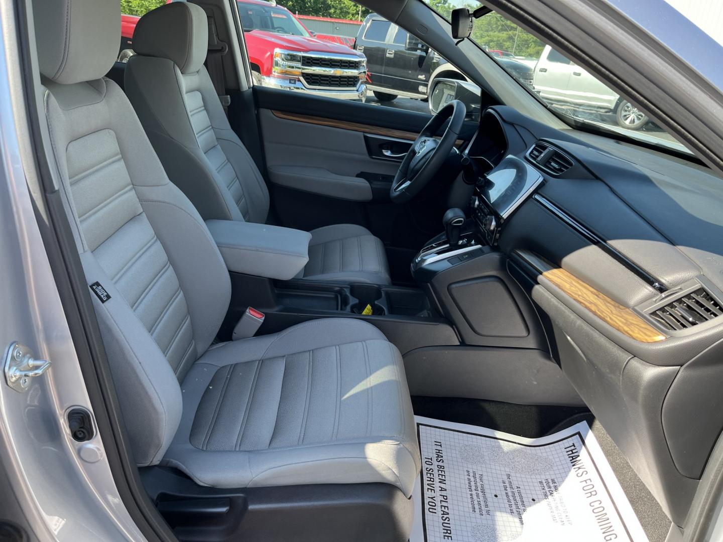 2017 Silver /Gray Honda CR-V EX AWD (2HKRW2H52HH) with an 1.5L I4 DOHC 16V TURBO engine, Automatic transmission, located at 11115 Chardon Rd. , Chardon, OH, 44024, (440) 214-9705, 41.580246, -81.241943- Photo#33
