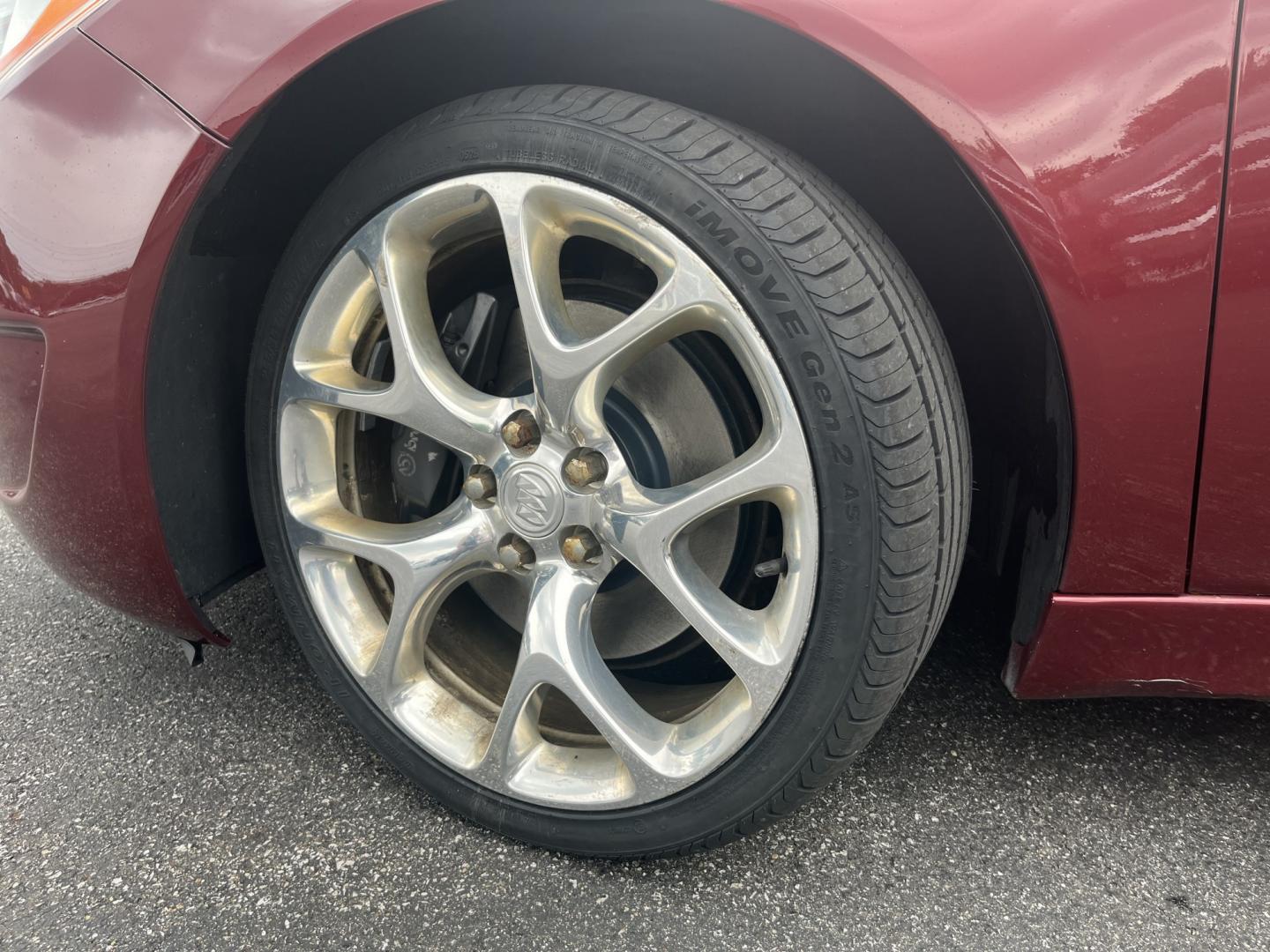 2016 Red /Black Buick Regal GS (2G4GU5GX1G9) with an 2.0L I4 DOHC 16V TURBO engine, Automatic transmission, located at 11115 Chardon Rd. , Chardon, OH, 44024, (440) 214-9705, 41.580246, -81.241943 - 2016 Buick Regal GS – Sporty Turbo Performance with Premium Features and Aggressive Styling! This 2016 Buick Regal GS is a sharp, performance-oriented sedan that delivers strong acceleration and upscale comfort in one sleek package. Powered by a responsive 2.0L Turbocharged EcoTec I4 engine paire- Photo#12
