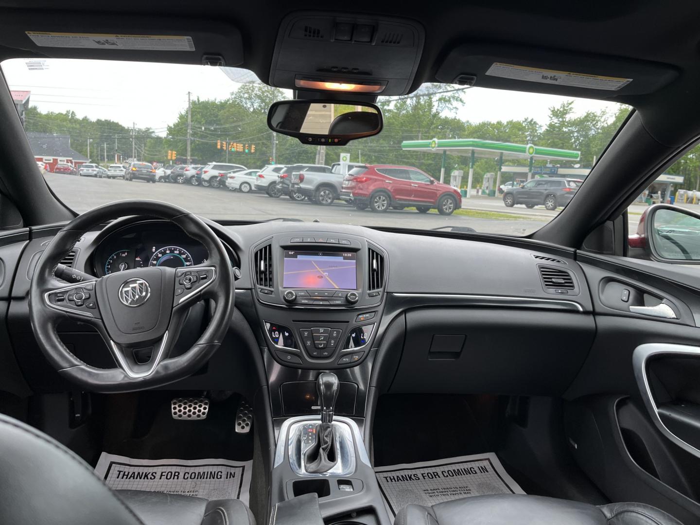 2016 Red /Black Buick Regal GS (2G4GU5GX1G9) with an 2.0L I4 DOHC 16V TURBO engine, Automatic transmission, located at 11115 Chardon Rd. , Chardon, OH, 44024, (440) 214-9705, 41.580246, -81.241943 - 2016 Buick Regal GS – Sporty Turbo Performance with Premium Features and Aggressive Styling! This 2016 Buick Regal GS is a sharp, performance-oriented sedan that delivers strong acceleration and upscale comfort in one sleek package. Powered by a responsive 2.0L Turbocharged EcoTec I4 engine paire- Photo#30