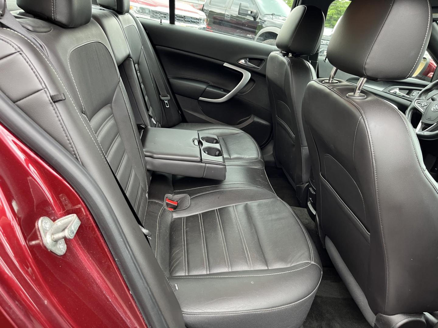 2016 Red /Black Buick Regal GS (2G4GU5GX1G9) with an 2.0L I4 DOHC 16V TURBO engine, Automatic transmission, located at 11115 Chardon Rd. , Chardon, OH, 44024, (440) 214-9705, 41.580246, -81.241943 - 2016 Buick Regal GS – Sporty Turbo Performance with Premium Features and Aggressive Styling! This 2016 Buick Regal GS is a sharp, performance-oriented sedan that delivers strong acceleration and upscale comfort in one sleek package. Powered by a responsive 2.0L Turbocharged EcoTec I4 engine paire- Photo#32