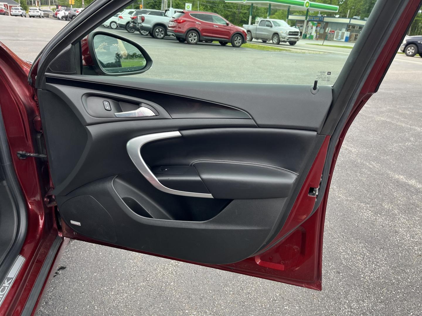 2016 Red /Black Buick Regal GS (2G4GU5GX1G9) with an 2.0L I4 DOHC 16V TURBO engine, Automatic transmission, located at 11115 Chardon Rd. , Chardon, OH, 44024, (440) 214-9705, 41.580246, -81.241943 - 2016 Buick Regal GS – Sporty Turbo Performance with Premium Features and Aggressive Styling! This 2016 Buick Regal GS is a sharp, performance-oriented sedan that delivers strong acceleration and upscale comfort in one sleek package. Powered by a responsive 2.0L Turbocharged EcoTec I4 engine paire- Photo#33