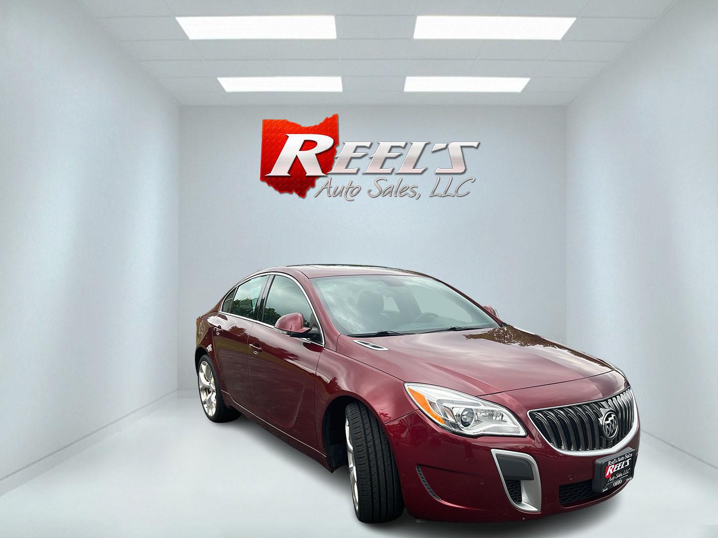 2016 Red /Black Buick Regal GS (2G4GU5GX1G9) with an 2.0L I4 DOHC 16V TURBO engine, Automatic transmission, located at 11115 Chardon Rd. , Chardon, OH, 44024, (440) 214-9705, 41.580246, -81.241943 - 2016 Buick Regal GS – Sporty Turbo Performance with Premium Features and Aggressive Styling! This 2016 Buick Regal GS is a sharp, performance-oriented sedan that delivers strong acceleration and upscale comfort in one sleek package. Powered by a responsive 2.0L Turbocharged EcoTec I4 engine paire- Photo#2