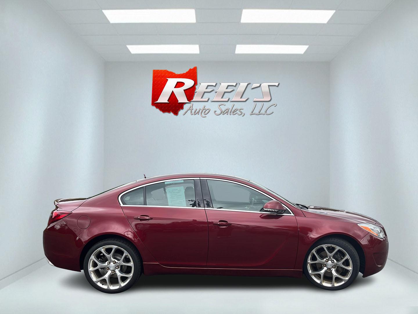 2016 Red /Black Buick Regal GS (2G4GU5GX1G9) with an 2.0L I4 DOHC 16V TURBO engine, Automatic transmission, located at 11115 Chardon Rd. , Chardon, OH, 44024, (440) 214-9705, 41.580246, -81.241943 - 2016 Buick Regal GS – Sporty Turbo Performance with Premium Features and Aggressive Styling! This 2016 Buick Regal GS is a sharp, performance-oriented sedan that delivers strong acceleration and upscale comfort in one sleek package. Powered by a responsive 2.0L Turbocharged EcoTec I4 engine paire- Photo#5