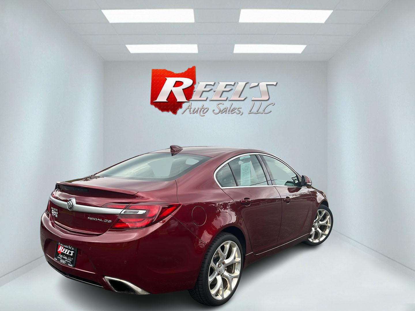2016 Red /Black Buick Regal GS (2G4GU5GX1G9) with an 2.0L I4 DOHC 16V TURBO engine, Automatic transmission, located at 11115 Chardon Rd. , Chardon, OH, 44024, (440) 214-9705, 41.580246, -81.241943 - 2016 Buick Regal GS – Sporty Turbo Performance with Premium Features and Aggressive Styling! This 2016 Buick Regal GS is a sharp, performance-oriented sedan that delivers strong acceleration and upscale comfort in one sleek package. Powered by a responsive 2.0L Turbocharged EcoTec I4 engine paire- Photo#6