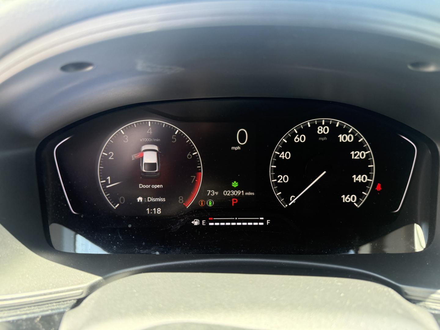 2024 Black /Black Honda Civic LX Hatchback (19XFL2H54RE) with an 2.0L I4 DOHC 16V engine, Automatic transmission, located at 547 E. Main St., Orwell, OH, 44076, (440) 437-5893, 41.535435, -80.847855 - 2024 Honda Civic LX Hatchback – Efficient, Reliable, and Loaded with Modern Safety Features! This 2024 Honda Civic LX Hatchback is a sharp, practical, and fuel-efficient choice that delivers Honda’s legendary reliability in a versatile and modern package. Powered by a smooth 2.0L Earth Dreams I- Photo#11