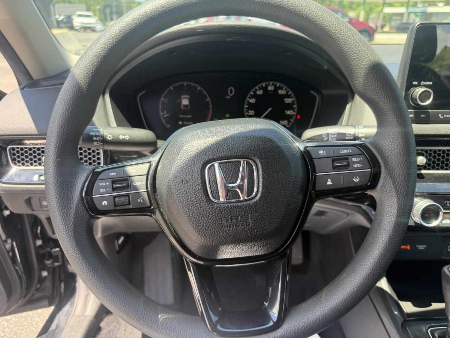 2024 Black /Black Honda Civic LX Hatchback (19XFL2H54RE) with an 2.0L I4 DOHC 16V engine, Automatic transmission, located at 547 E. Main St., Orwell, OH, 44076, (440) 437-5893, 41.535435, -80.847855 - 2024 Honda Civic LX Hatchback – Efficient, Reliable, and Loaded with Modern Safety Features! This 2024 Honda Civic LX Hatchback is a sharp, practical, and fuel-efficient choice that delivers Honda’s legendary reliability in a versatile and modern package. Powered by a smooth 2.0L Earth Dreams I- Photo#12