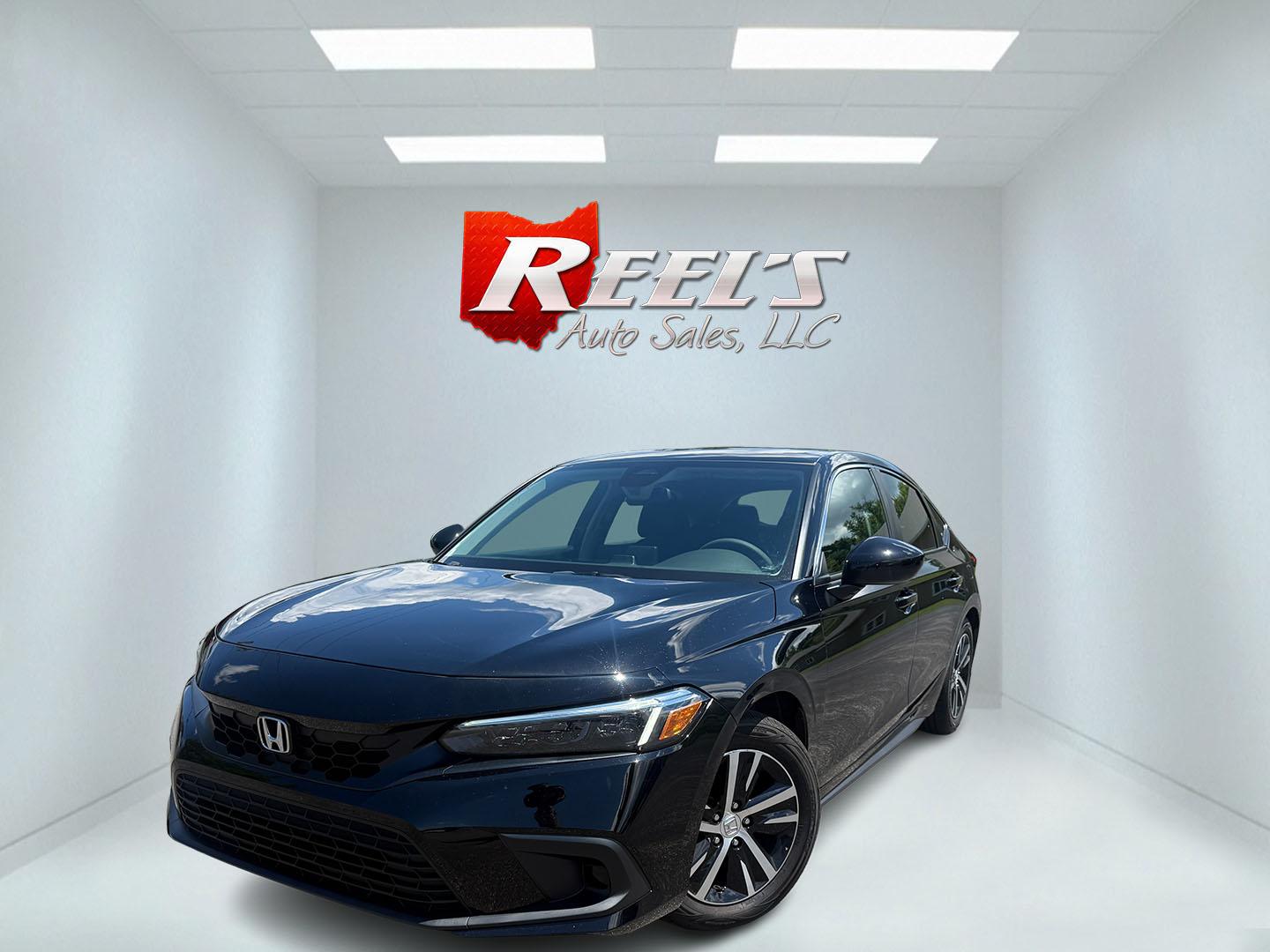 2024 Black /Black Honda Civic LX Hatchback (19XFL2H54RE) with an 2.0L I4 DOHC 16V engine, Automatic transmission, located at 547 E. Main St., Orwell, OH, 44076, (440) 437-5893, 41.535435, -80.847855 - 2024 Honda Civic LX Hatchback – Efficient, Reliable, and Loaded with Modern Safety Features! This 2024 Honda Civic LX Hatchback is a sharp, practical, and fuel-efficient choice that delivers Honda’s legendary reliability in a versatile and modern package. Powered by a smooth 2.0L Earth Dreams I- Photo#0