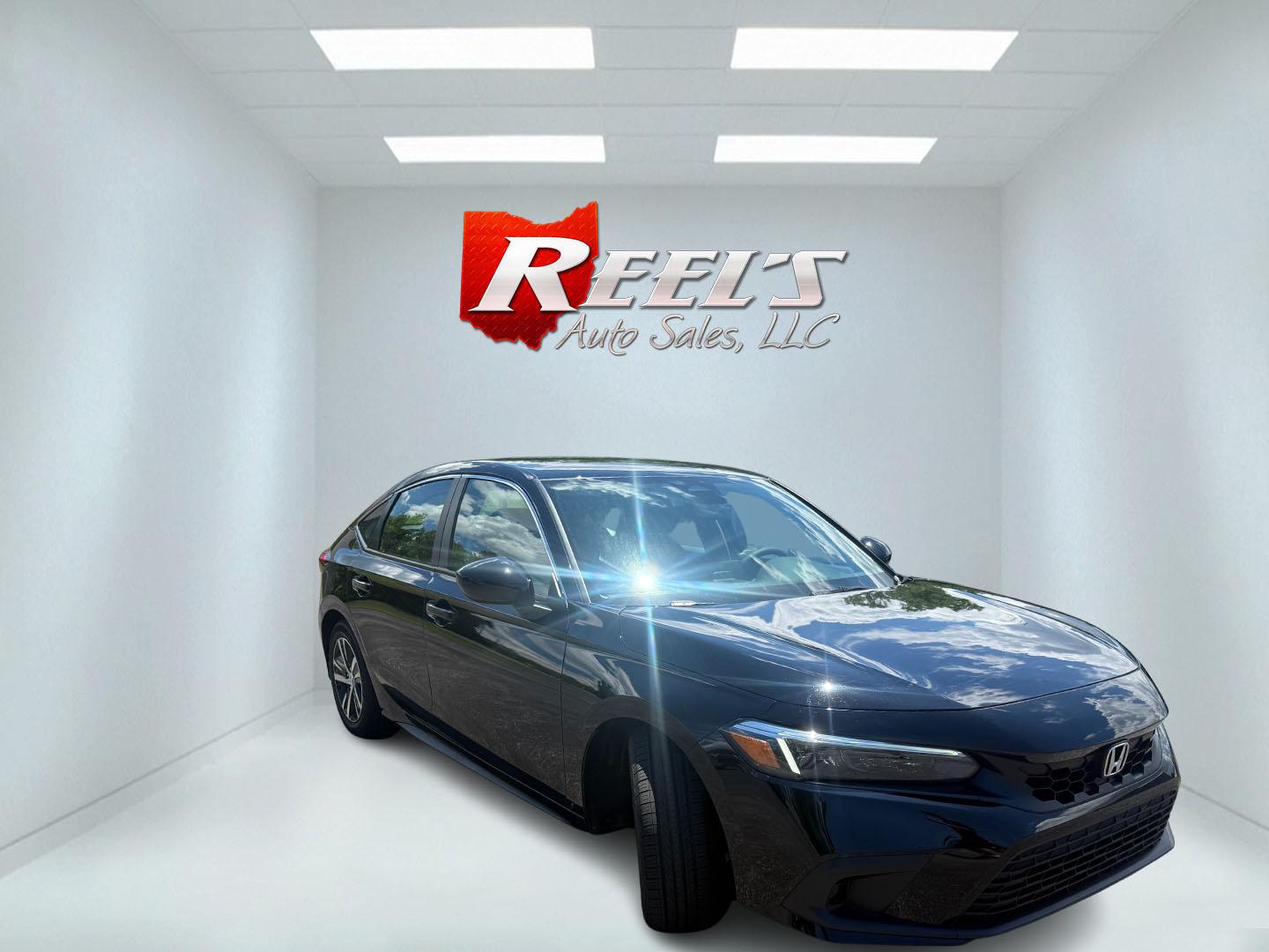 2024 Black /Black Honda Civic LX Hatchback (19XFL2H54RE) with an 2.0L I4 DOHC 16V engine, Automatic transmission, located at 547 E. Main St., Orwell, OH, 44076, (440) 437-5893, 41.535435, -80.847855 - 2024 Honda Civic LX Hatchback – Efficient, Reliable, and Loaded with Modern Safety Features! This 2024 Honda Civic LX Hatchback is a sharp, practical, and fuel-efficient choice that delivers Honda’s legendary reliability in a versatile and modern package. Powered by a smooth 2.0L Earth Dreams I- Photo#2