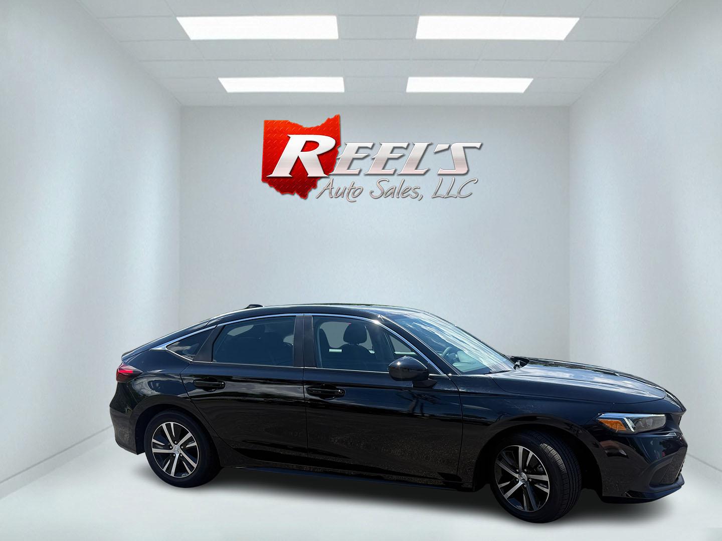2024 Black /Black Honda Civic LX Hatchback (19XFL2H54RE) with an 2.0L I4 DOHC 16V engine, Automatic transmission, located at 547 E. Main St., Orwell, OH, 44076, (440) 437-5893, 41.535435, -80.847855 - 2024 Honda Civic LX Hatchback – Efficient, Reliable, and Loaded with Modern Safety Features! This 2024 Honda Civic LX Hatchback is a sharp, practical, and fuel-efficient choice that delivers Honda’s legendary reliability in a versatile and modern package. Powered by a smooth 2.0L Earth Dreams I- Photo#3