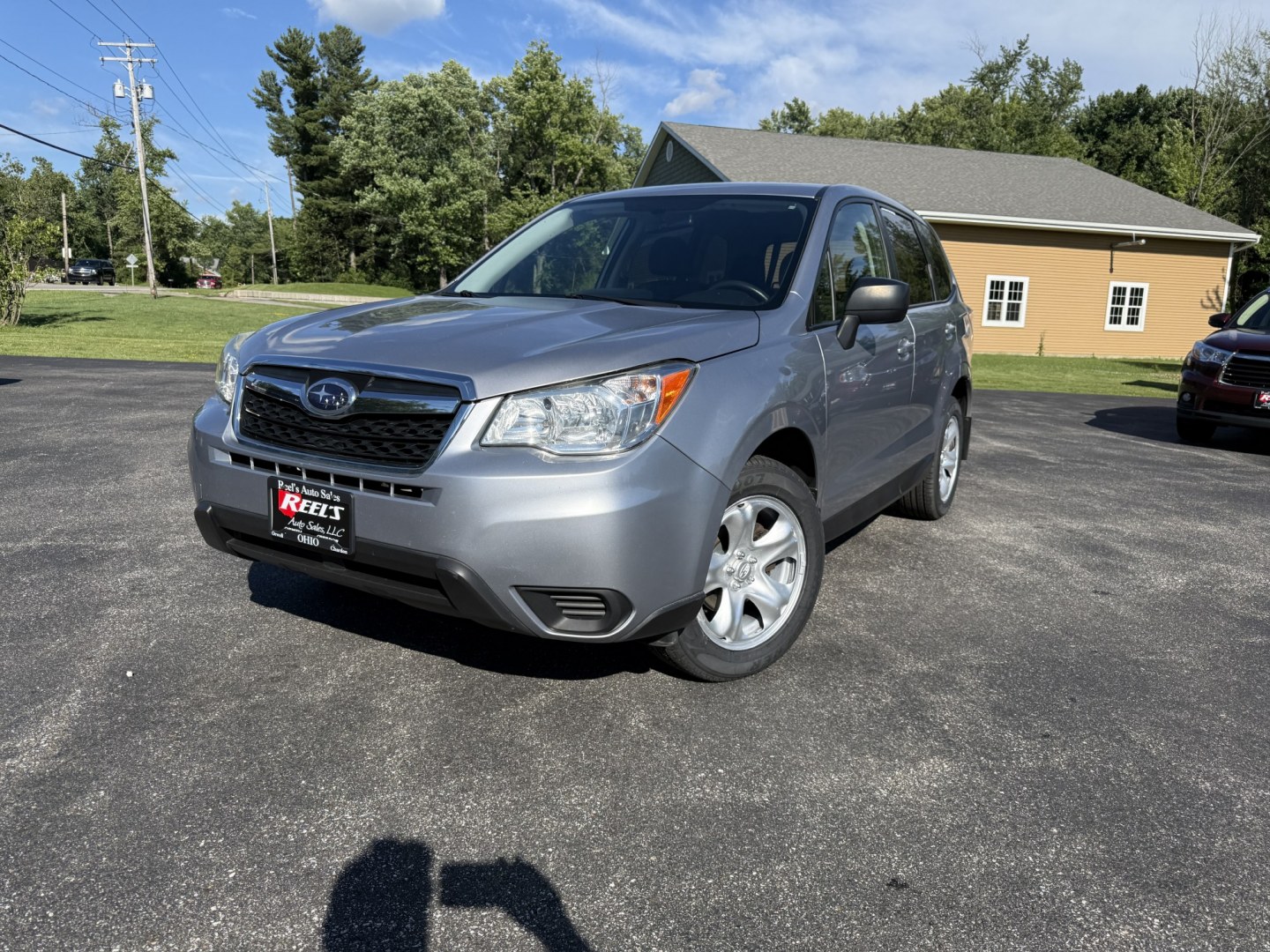 2016 Silver /Black Subaru Forester 2.5i PZEV CVT (JF2SJAAC4GH) with an 2.5L H4 DOHC 16V engine, Automatic transmission, located at 11115 Chardon Rd. , Chardon, OH, 44024, (440) 214-9705, 41.580246, -81.241943 - 2016 Subaru Forester 2.5i PZEV AWD – Reliable, Efficient, and Freshly Serviced! This 2016 Subaru Forester 2.5i PZEV is a clean and capable compact SUV that offers excellent all-weather performance and peace of mind. Powered by a smooth 2.5L H4 engine paired with Subaru’s legendary Symmetrical A- Photo#0