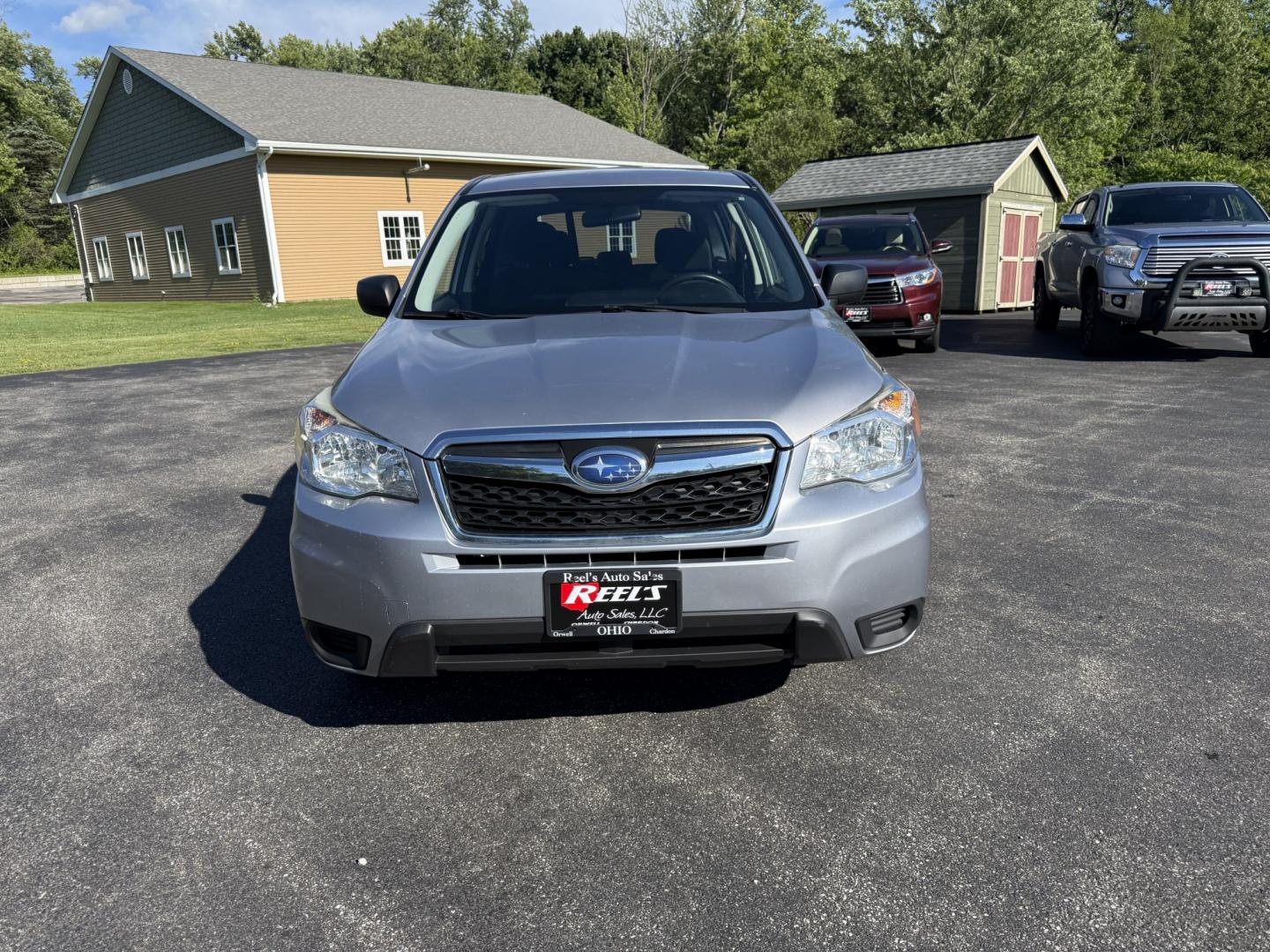 2016 Silver /Black Subaru Forester 2.5i PZEV CVT (JF2SJAAC4GH) with an 2.5L H4 DOHC 16V engine, Automatic transmission, located at 11115 Chardon Rd. , Chardon, OH, 44024, (440) 214-9705, 41.580246, -81.241943 - 2016 Subaru Forester 2.5i PZEV AWD – Reliable, Efficient, and Freshly Serviced! This 2016 Subaru Forester 2.5i PZEV is a clean and capable compact SUV that offers excellent all-weather performance and peace of mind. Powered by a smooth 2.5L H4 engine paired with Subaru’s legendary Symmetrical A- Photo#1