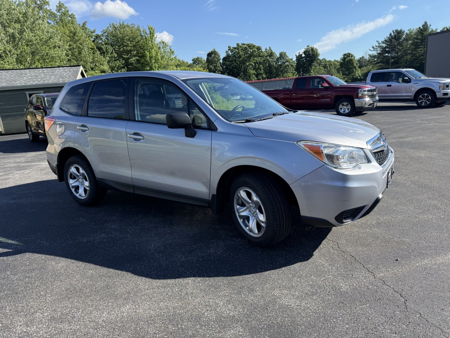 2016 Silver /Black Subaru Forester 2.5i PZEV CVT (JF2SJAAC4GH) with an 2.5L H4 DOHC 16V engine, Automatic transmission, located at 11115 Chardon Rd. , Chardon, OH, 44024, (440) 214-9705, 41.580246, -81.241943 - 2016 Subaru Forester 2.5i PZEV AWD – Reliable, Efficient, and Freshly Serviced! This 2016 Subaru Forester 2.5i PZEV is a clean and capable compact SUV that offers excellent all-weather performance and peace of mind. Powered by a smooth 2.5L H4 engine paired with Subaru’s legendary Symmetrical A- Photo#3