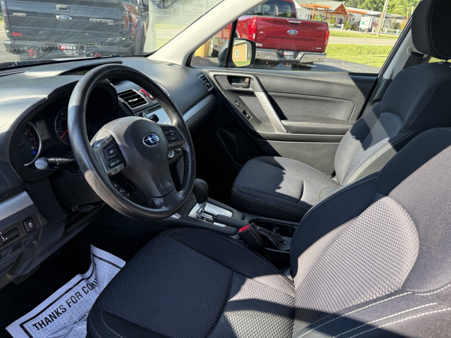 2016 Silver /Black Subaru Forester 2.5i PZEV CVT (JF2SJAAC4GH) with an 2.5L H4 DOHC 16V engine, Automatic transmission, located at 11115 Chardon Rd. , Chardon, OH, 44024, (440) 214-9705, 41.580246, -81.241943 - 2016 Subaru Forester 2.5i PZEV AWD – Reliable, Efficient, and Freshly Serviced! This 2016 Subaru Forester 2.5i PZEV is a clean and capable compact SUV that offers excellent all-weather performance and peace of mind. Powered by a smooth 2.5L H4 engine paired with Subaru’s legendary Symmetrical A- Photo#7