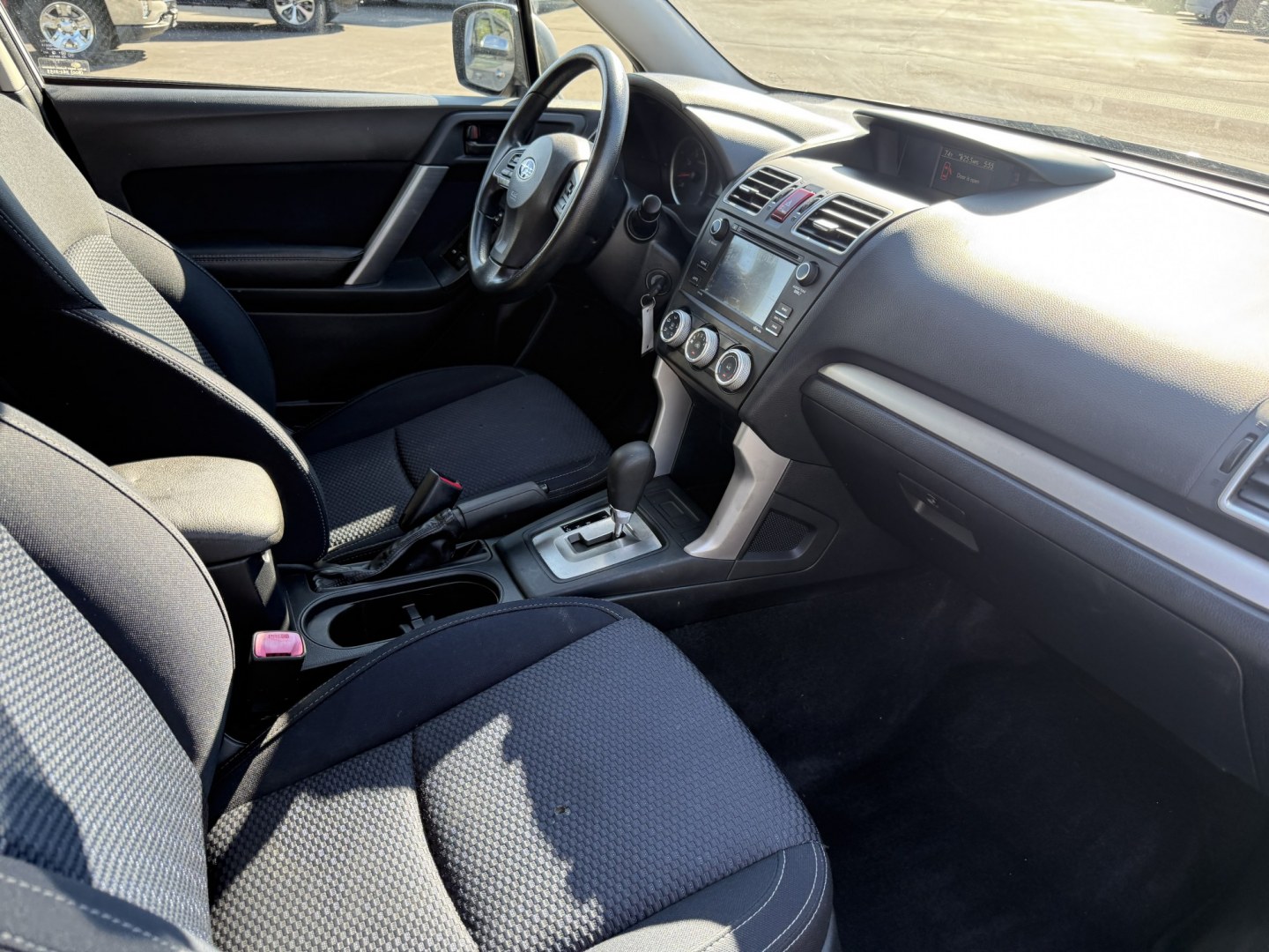2016 Silver /Black Subaru Forester 2.5i PZEV CVT (JF2SJAAC4GH) with an 2.5L H4 DOHC 16V engine, Automatic transmission, located at 11115 Chardon Rd. , Chardon, OH, 44024, (440) 214-9705, 41.580246, -81.241943 - 2016 Subaru Forester 2.5i PZEV AWD – Reliable, Efficient, and Freshly Serviced! This 2016 Subaru Forester 2.5i PZEV is a clean and capable compact SUV that offers excellent all-weather performance and peace of mind. Powered by a smooth 2.5L H4 engine paired with Subaru’s legendary Symmetrical A- Photo#32