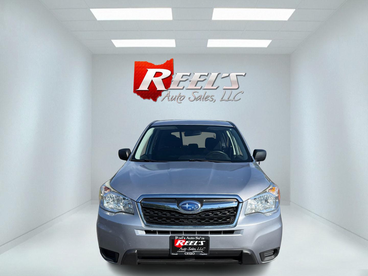 2016 Silver /Black Subaru Forester 2.5i PZEV CVT (JF2SJAAC4GH) with an 2.5L H4 DOHC 16V engine, Automatic transmission, located at 11115 Chardon Rd. , Chardon, OH, 44024, (440) 214-9705, 41.580246, -81.241943 - 2016 Subaru Forester 2.5i PZEV AWD – Reliable, Efficient, and Freshly Serviced! This 2016 Subaru Forester 2.5i PZEV is a clean and capable compact SUV that offers excellent all-weather performance and peace of mind. Powered by a smooth 2.5L H4 engine paired with Subaru’s legendary Symmetrical A- Photo#1