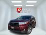 2014 Red /Tan Toyota Highlander XLE AWD V6 (5TDJKRFHXES) with an 3.5L V6 DOHC 24V engine, Automatic transmission, located at 547 E. Main St., Orwell, OH, 44076, (440) 437-5893, 41.535435, -80.847855 - 2014 Toyota Highlander XLE AWD – Spacious 3-Row SUV with V6 Power and Premium Comfort! This 2014 Toyota Highlander XLE AWD is a versatile and reliable midsize SUV that’s perfect for families and daily driving. Powered by a smooth 3.5L V6 engine paired with a responsive 6-speed automatic transmi- Photo#0