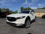 2021 White /Black Mazda CX-30 Select W/ Preferred Pkg AWD (3MVDMBCL6MM) with an 2.5L I4 DOHC 16V engine, Automatic transmission, located at 11115 Chardon Rd. , Chardon, OH, 44024, (440) 214-9705, 41.580246, -81.241943 - 2021 Mazda CX-30 AWD – Premium Compact SUV with Sharp Styling, Strong Safety, and Excellent Efficiency! This 2021 Mazda CX-30 AWD is a stylish and well-equipped compact crossover that delivers a premium driving experience in a fun-to-drive package. Powered by a smooth 2.5L I4 engine paired with a- Photo#0