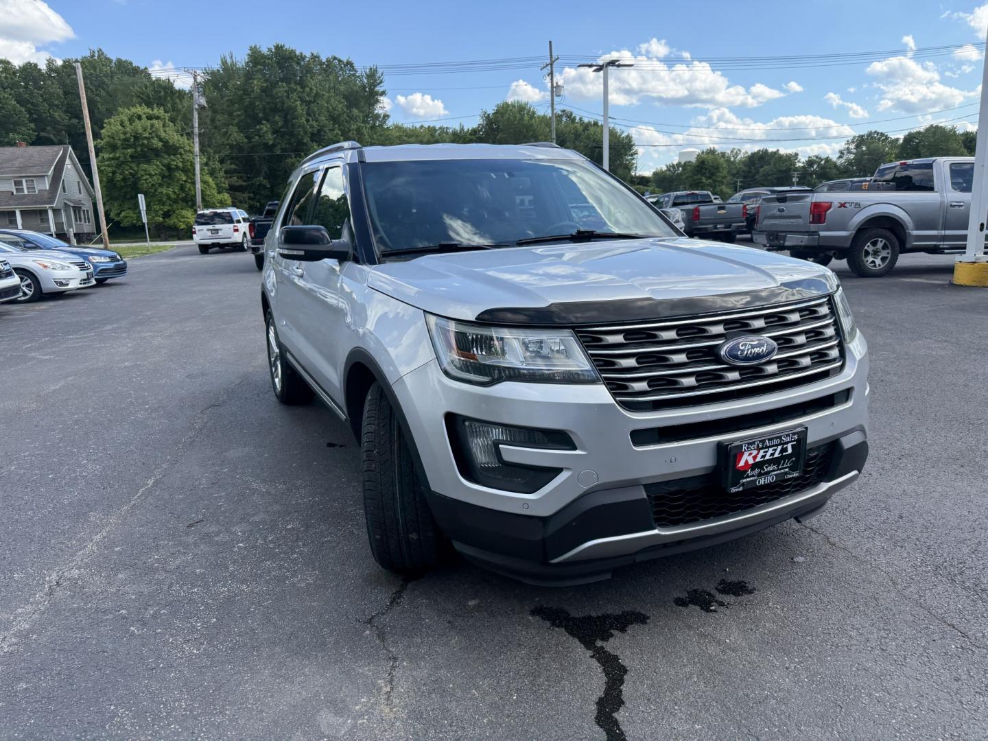 2016 Silver /Black Ford Explorer XLT 4WD (1FM5K8D86GG) with an 3.5L V6 DOHC 24V engine, 6-Speed Automatic transmission, located at 547 E. Main St., Orwell, OH, 44076, (440) 437-5893, 41.535435, -80.847855 - 2016 Ford Explorer XLT 4WD – Loaded Family SUV with Leather, Captain’s Chairs, and Fresh Service! This 2016 Ford Explorer XLT 4WD is a spacious and capable midsize SUV that’s ready for family adventures or daily driving. Powered by a strong 3.5L V6 engine paired with a smooth 6-speed automati- Photo#2