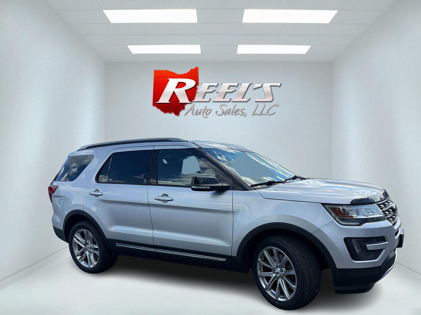 2016 Silver /Black Ford Explorer XLT 4WD (1FM5K8D86GG) with an 3.5L V6 DOHC 24V engine, 6-Speed Automatic transmission, located at 547 E. Main St., Orwell, OH, 44076, (440) 437-5893, 41.535435, -80.847855 - 2016 Ford Explorer XLT 4WD – Loaded Family SUV with Leather, Captain’s Chairs, and Fresh Service! This 2016 Ford Explorer XLT 4WD is a spacious and capable midsize SUV that’s ready for family adventures or daily driving. Powered by a strong 3.5L V6 engine paired with a smooth 6-speed automati- Photo#3