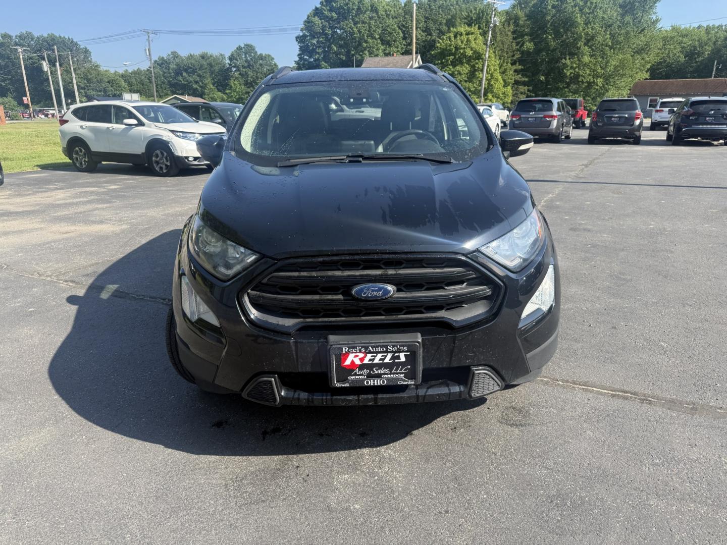 2020 Black /Black Ford EcoSport SES AWD (MAJ6S3JL4LC) with an 2.0L I4 DOHC 16V engine, Automatic transmission, located at 547 E. Main St., Orwell, OH, 44076, (440) 437-5893, 41.535435, -80.847855 - 2020 Ford EcoSport SES 4WD – Compact, Efficient, and Sporty with Fresh Tires! This 2020 Ford EcoSport SES 4WD is a fun, capable, and fuel-efficient small SUV that’s perfect for daily driving and light adventures. Powered by a responsive 2.0L I4 Duratec engine paired with a smooth 6-speed automa- Photo#1