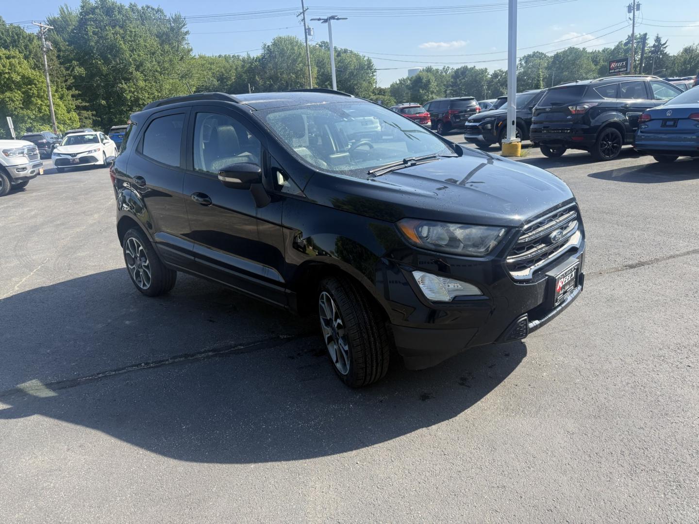 2020 Black /Black Ford EcoSport SES AWD (MAJ6S3JL4LC) with an 2.0L I4 DOHC 16V engine, Automatic transmission, located at 547 E. Main St., Orwell, OH, 44076, (440) 437-5893, 41.535435, -80.847855 - 2020 Ford EcoSport SES 4WD – Compact, Efficient, and Sporty with Fresh Tires! This 2020 Ford EcoSport SES 4WD is a fun, capable, and fuel-efficient small SUV that’s perfect for daily driving and light adventures. Powered by a responsive 2.0L I4 Duratec engine paired with a smooth 6-speed automa- Photo#2