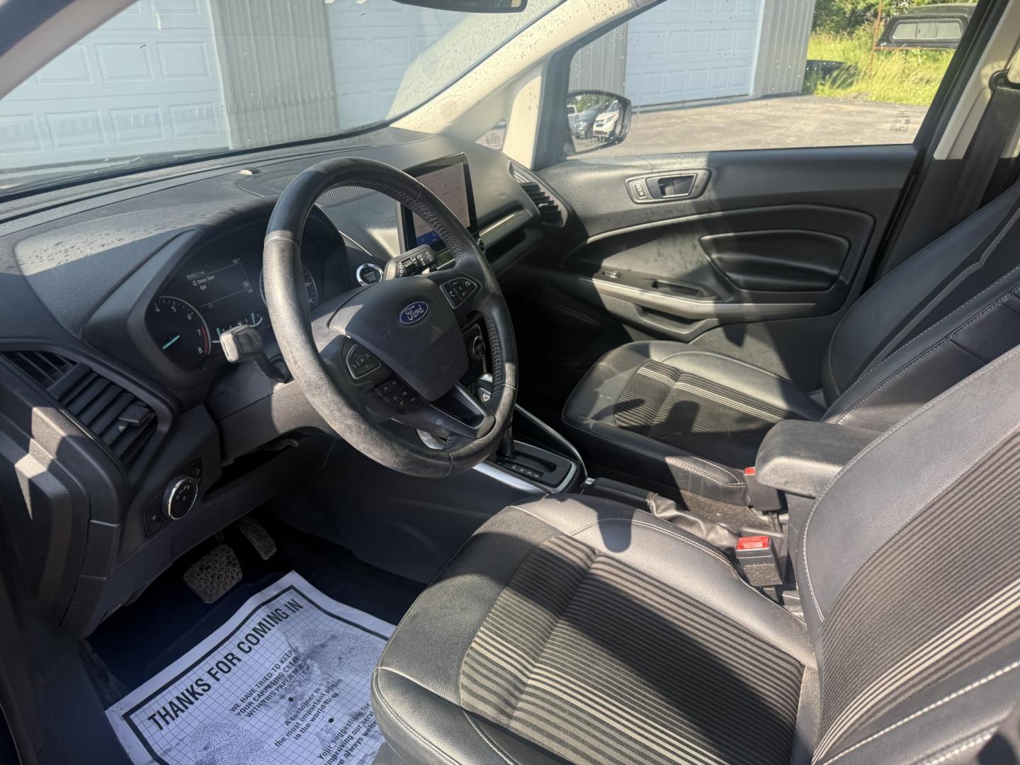 2020 Black /Black Ford EcoSport SES AWD (MAJ6S3JL4LC) with an 2.0L I4 DOHC 16V engine, Automatic transmission, located at 547 E. Main St., Orwell, OH, 44076, (440) 437-5893, 41.535435, -80.847855 - 2020 Ford EcoSport SES 4WD – Compact, Efficient, and Sporty with Fresh Tires! This 2020 Ford EcoSport SES 4WD is a fun, capable, and fuel-efficient small SUV that’s perfect for daily driving and light adventures. Powered by a responsive 2.0L I4 Duratec engine paired with a smooth 6-speed automa- Photo#6