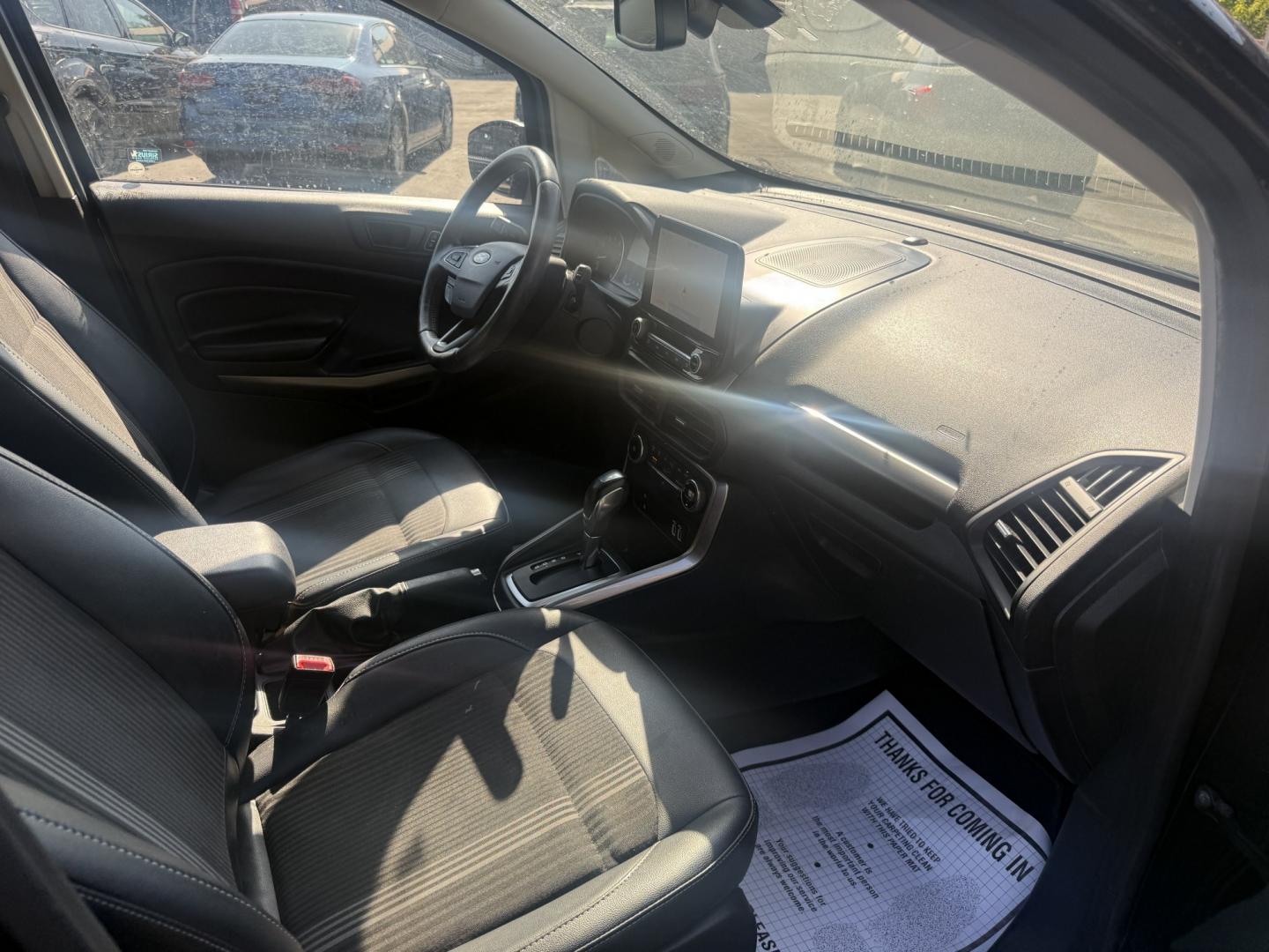 2020 Black /Black Ford EcoSport SES AWD (MAJ6S3JL4LC) with an 2.0L I4 DOHC 16V engine, Automatic transmission, located at 547 E. Main St., Orwell, OH, 44076, (440) 437-5893, 41.535435, -80.847855 - 2020 Ford EcoSport SES 4WD – Compact, Efficient, and Sporty with Fresh Tires! This 2020 Ford EcoSport SES 4WD is a fun, capable, and fuel-efficient small SUV that’s perfect for daily driving and light adventures. Powered by a responsive 2.0L I4 Duratec engine paired with a smooth 6-speed automa- Photo#39