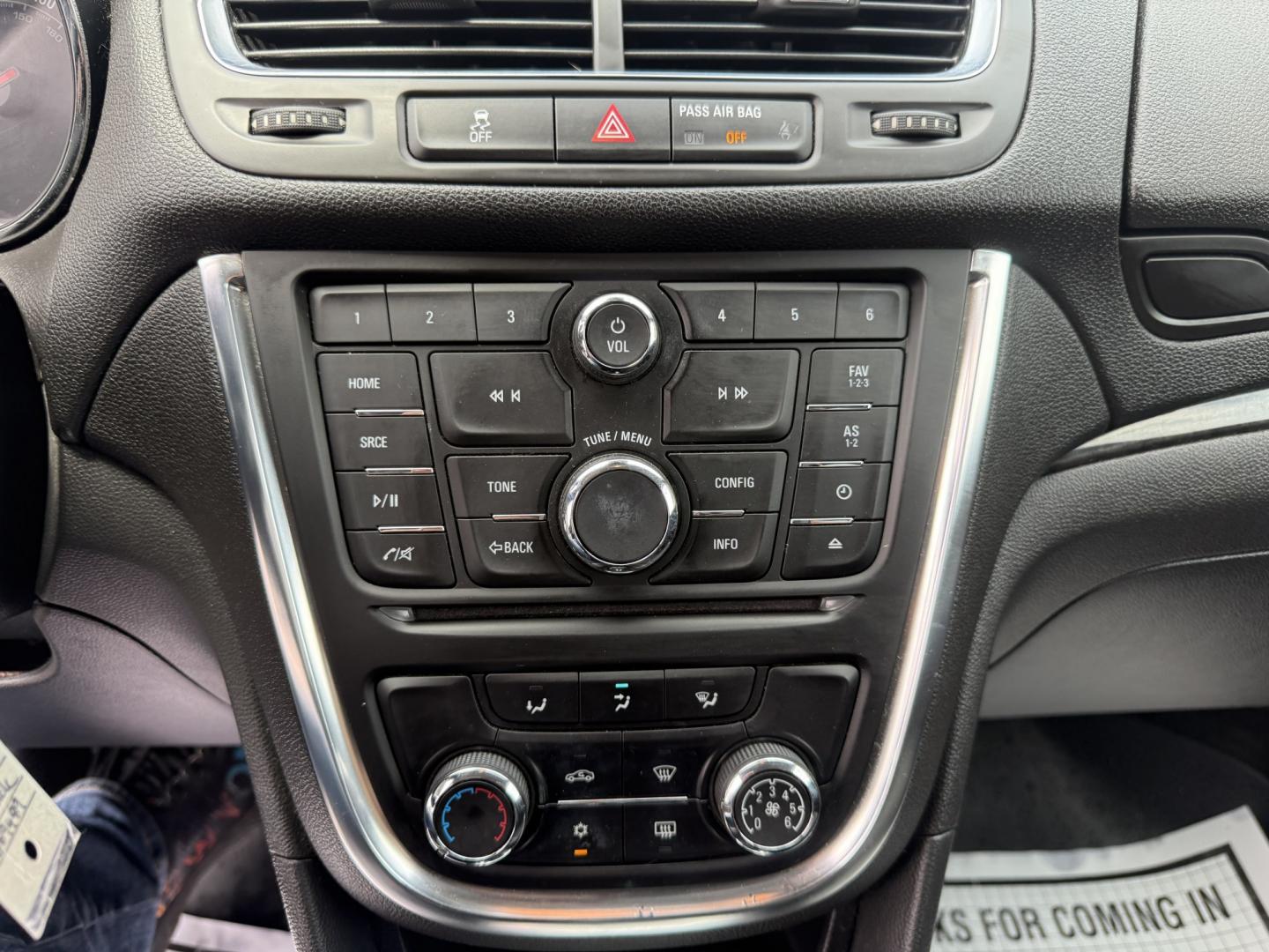 2016 Black /Black Buick Encore Base AWD (KL4CJESBXGB) with an 1.4L I4 DOHC 16V TURBO engine, Automatic transmission, located at 547 E. Main St., Orwell, OH, 44076, (440) 437-5893, 41.535435, -80.847855 - 2016 Buick Encore AWD – Compact Luxury with Turbo Efficiency and All-Weather Grip! This sharp 2016 Buick Encore AWD is a premium compact crossover that delivers refinement, comfort, and strong fuel economy in an easy-to-park size. Powered by a peppy 1.4L Turbocharged EcoTec I4 engine paired with- Photo#14