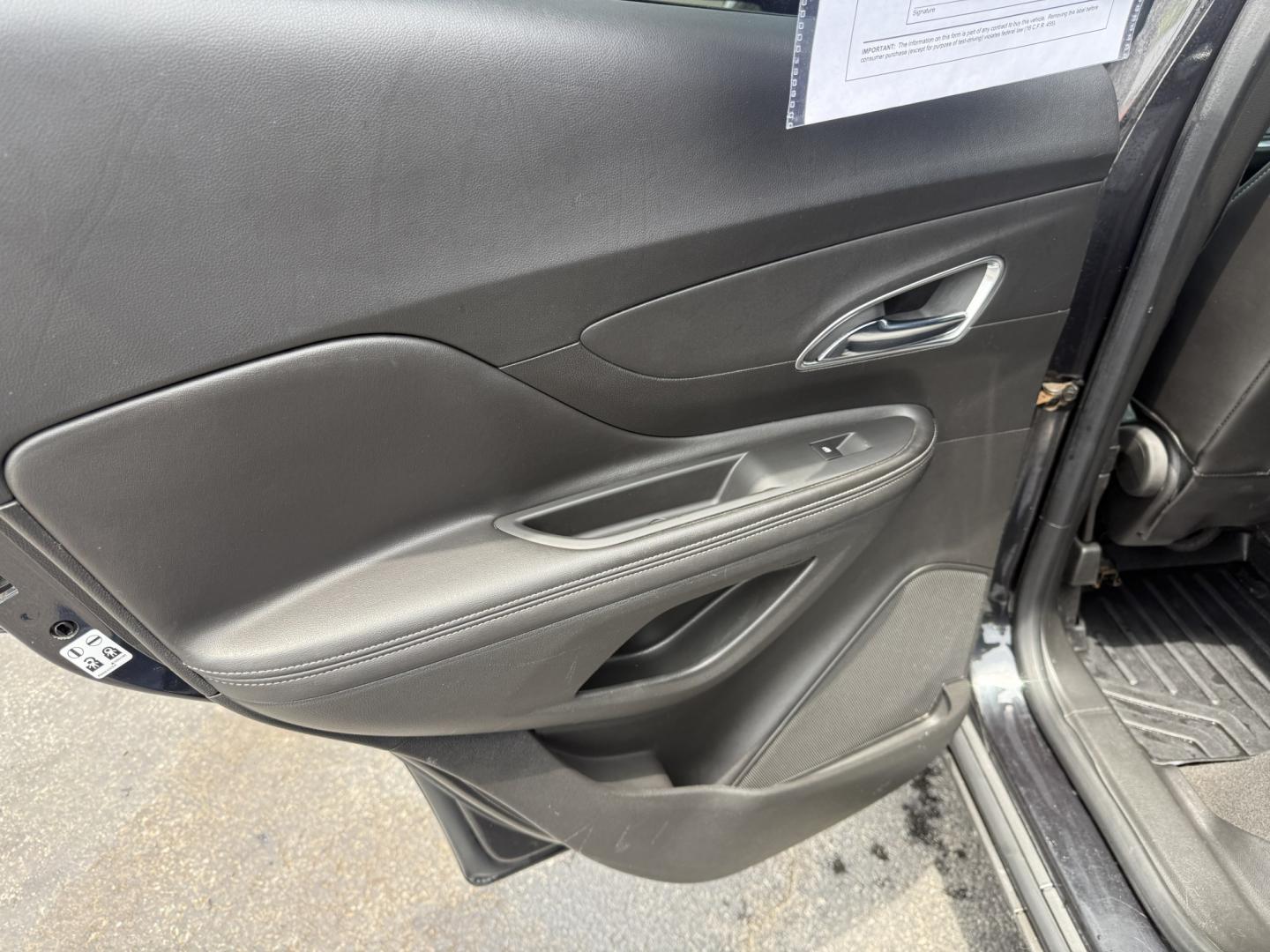 2016 Black /Black Buick Encore Base AWD (KL4CJESBXGB) with an 1.4L I4 DOHC 16V TURBO engine, Automatic transmission, located at 547 E. Main St., Orwell, OH, 44076, (440) 437-5893, 41.535435, -80.847855 - 2016 Buick Encore AWD – Compact Luxury with Turbo Efficiency and All-Weather Grip! This sharp 2016 Buick Encore AWD is a premium compact crossover that delivers refinement, comfort, and strong fuel economy in an easy-to-park size. Powered by a peppy 1.4L Turbocharged EcoTec I4 engine paired with- Photo#29