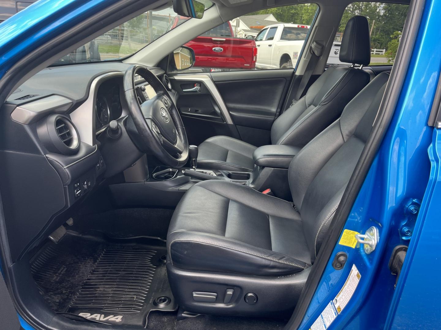 2017 Blue /Black Toyota RAV4 Limited AWD (JTMDFREVXHD) with an 2.5L I4 DOHC 16V engine, Automatic transmission, located at 11115 Chardon Rd. , Chardon, OH, 44024, (440) 214-9705, 41.580246, -81.241943 - 2017 Toyota RAV4 Limited AWD – Premium Compact SUV with Leather, Safety, and Excellent Efficiency! This 2017 Toyota RAV4 Limited AWD is a top-trim model that offers upscale comfort, strong capability, and Toyota’s legendary reliability. Powered by a smooth 2.5L I4 engine paired with a responsiv- Photo#15