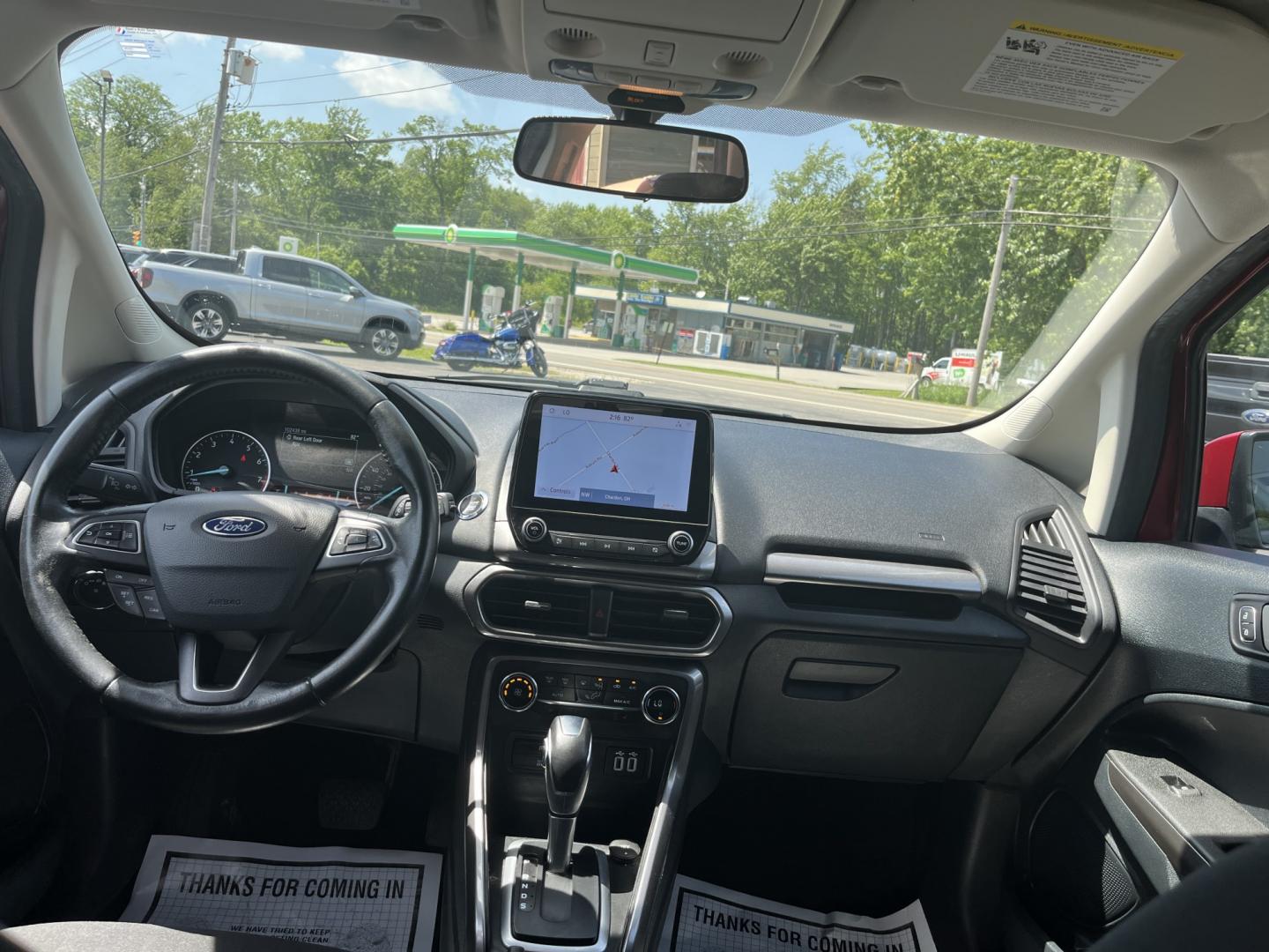 2020 Red /Black Ford EcoSport SE AWD (MAJ6S3GLXLC) with an 2.0L I4 DOHC 16V engine, Automatic transmission, located at 11115 Chardon Rd. , Chardon, OH, 44024, (440) 214-9705, 41.580246, -81.241943 - 2020 Ford EcoSport SE 4WD – Compact, Efficient, and Ready for Daily Adventures! This sharp 2020 Ford EcoSport SE 4WD is a fun, practical, and fuel-efficient small SUV that’s perfect for city driving and weekend getaways. Powered by a responsive 2.0L I4 Duratec engine paired with a smooth 6-spee- Photo#30