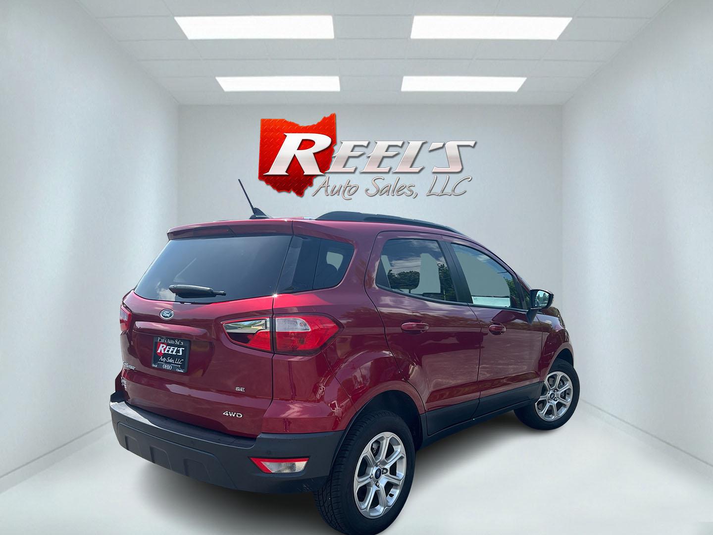 2020 Red /Black Ford EcoSport SE AWD (MAJ6S3GLXLC) with an 2.0L I4 DOHC 16V engine, Automatic transmission, located at 11115 Chardon Rd. , Chardon, OH, 44024, (440) 214-9705, 41.580246, -81.241943 - 2020 Ford EcoSport SE 4WD – Compact, Efficient, and Ready for Daily Adventures! This sharp 2020 Ford EcoSport SE 4WD is a fun, practical, and fuel-efficient small SUV that’s perfect for city driving and weekend getaways. Powered by a responsive 2.0L I4 Duratec engine paired with a smooth 6-spee- Photo#6