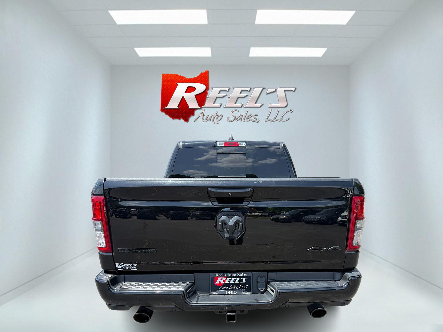 2020 Black /Black RAM 1500 Big Horn Crew Cab SWB 4WD (1C6SRFFT5LN) with an 5.7L V8 OHV 16V engine, Automatic transmission, located at 547 E. Main St., Orwell, OH, 44076, (440) 437-5893, 41.535435, -80.847855 - 2020 Ram 1500 Big Horn Crew Cab 4WD – Night Edition with HEMI Power and Strong Towing Capability! This 2020 Ram 1500 Big Horn Crew Cab 4WD is a sharp, well-equipped full-size truck that blends modern style with real capability. Powered by the legendary 5.7L HEMI V8 engine paired with a smooth 8-s- Photo#35
