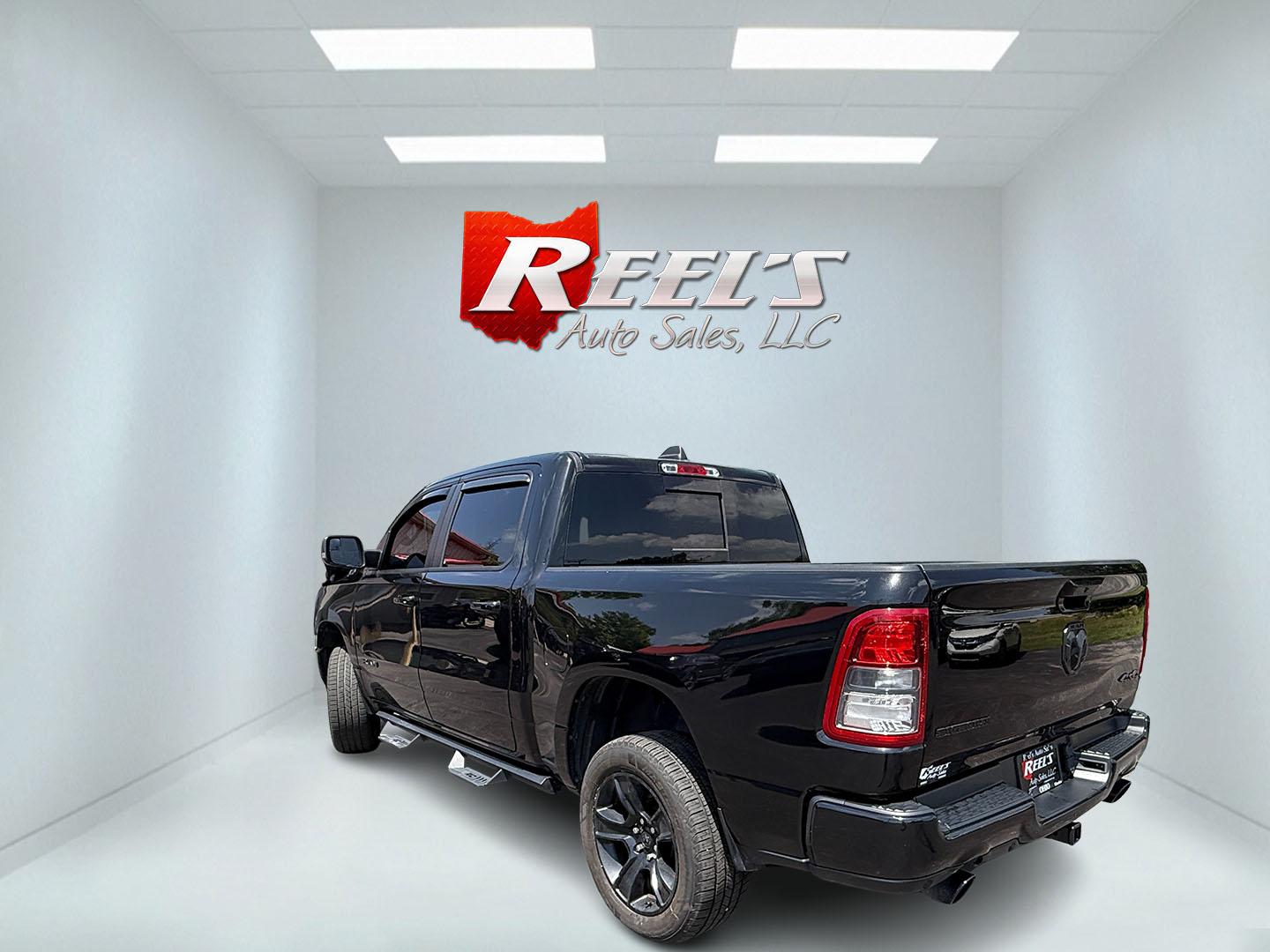 2020 Black /Black RAM 1500 Big Horn Crew Cab SWB 4WD (1C6SRFFT5LN) with an 5.7L V8 OHV 16V engine, Automatic transmission, located at 547 E. Main St., Orwell, OH, 44076, (440) 437-5893, 41.535435, -80.847855 - 2020 Ram 1500 Big Horn Crew Cab 4WD – Night Edition with HEMI Power and Strong Towing Capability! This 2020 Ram 1500 Big Horn Crew Cab 4WD is a sharp, well-equipped full-size truck that blends modern style with real capability. Powered by the legendary 5.7L HEMI V8 engine paired with a smooth 8-s- Photo#36